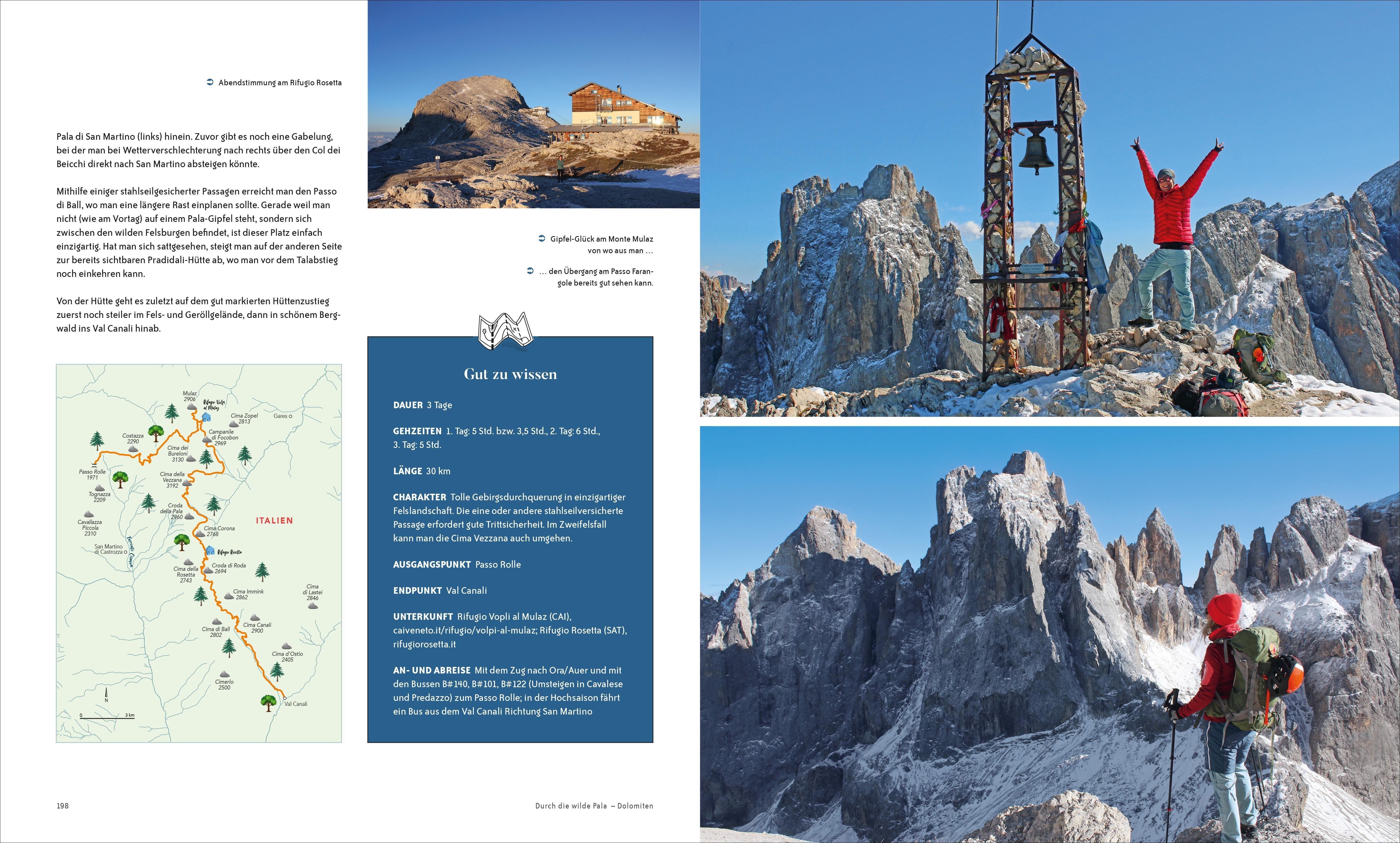 Beispielinhalt (Bild) Die ultimativen Wanderwege in den Alpen