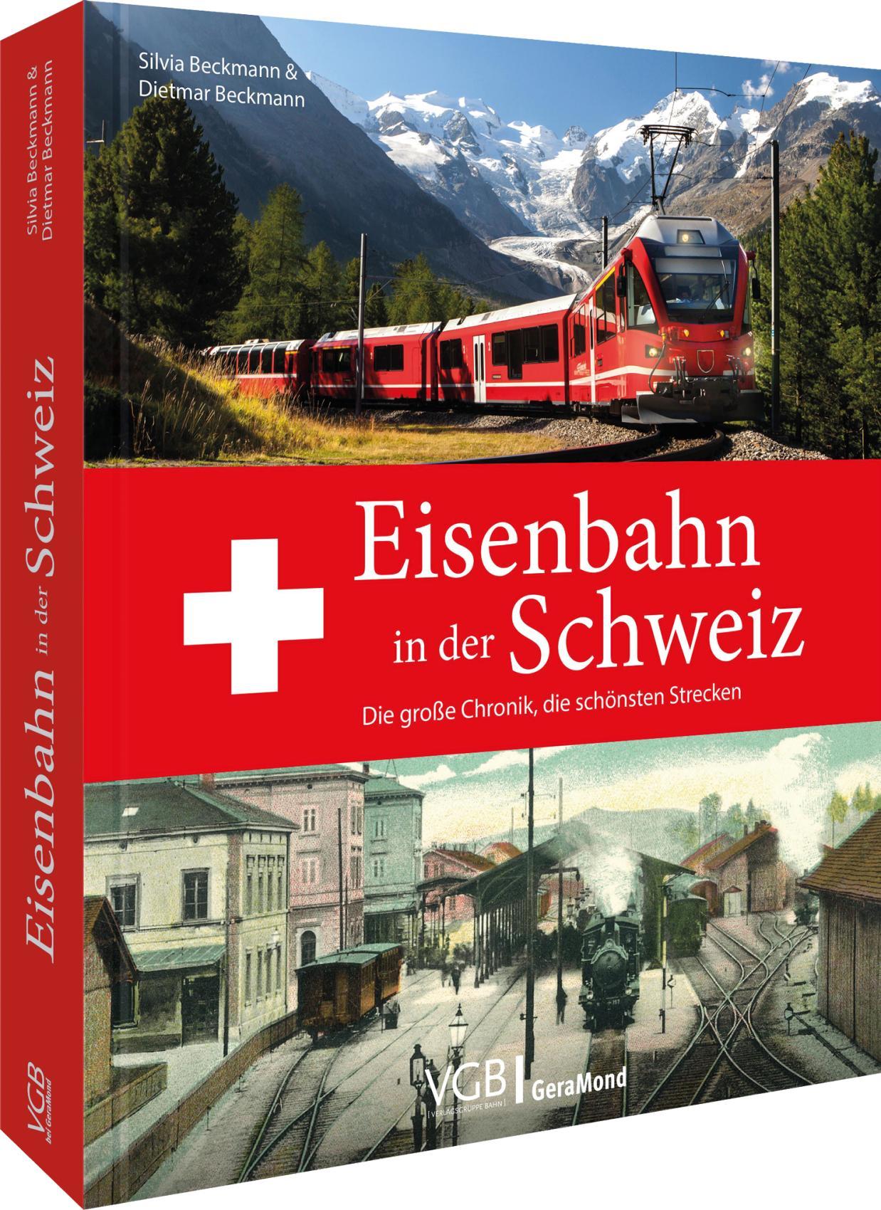 Vorderes Coverbild Eisenbahn in der Schweiz