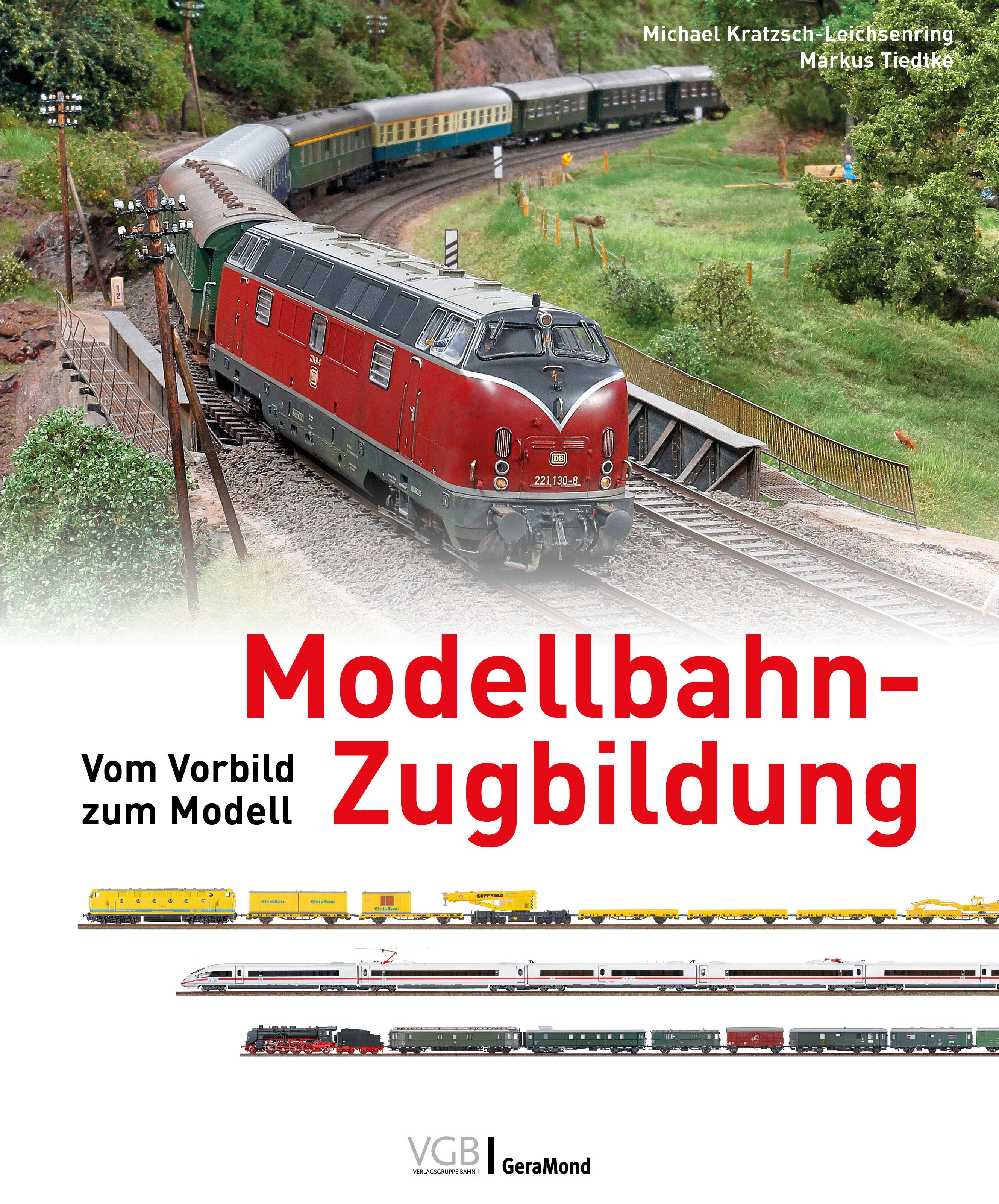 Vorderes Coverbild Modellbahn-Zugbildung
