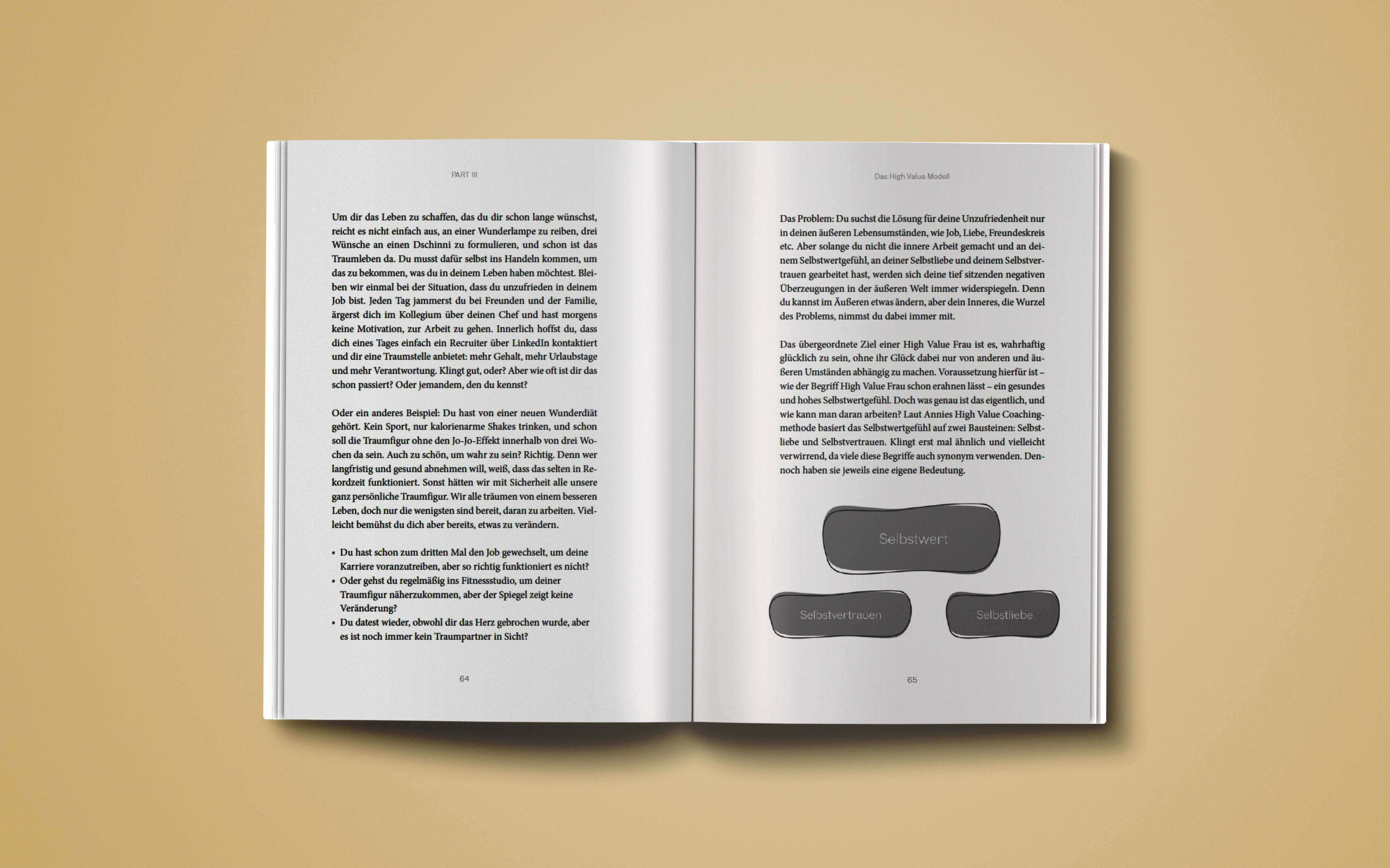 Beispielinhalt (Bild) Werde zur High Value Frau