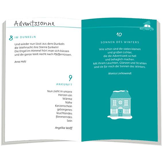 Beispielinhalt (Bild) 24 stille Adventsmomente