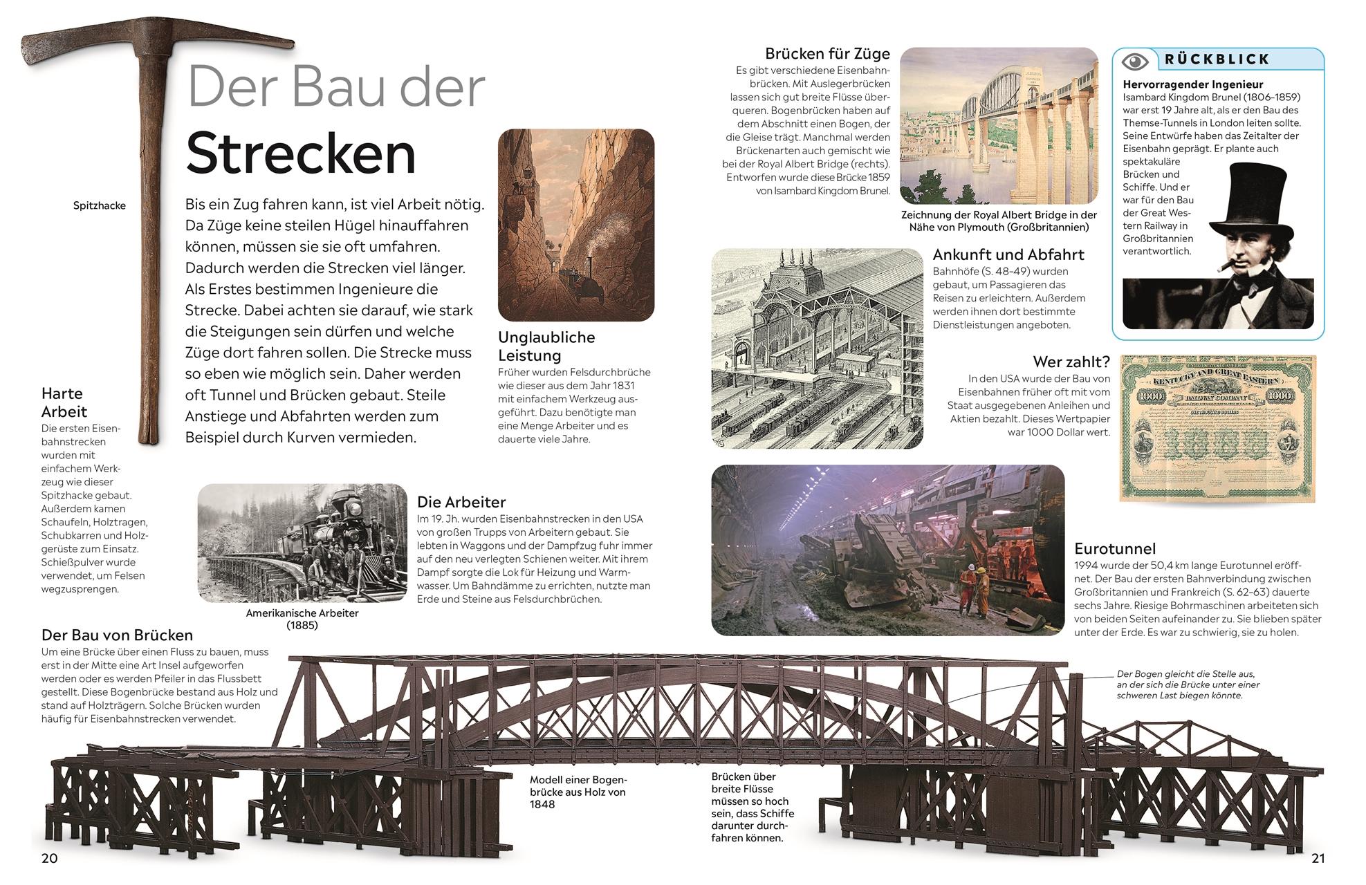 Beispielinhalt (Bild) memo Wissen. Eisenbahnen