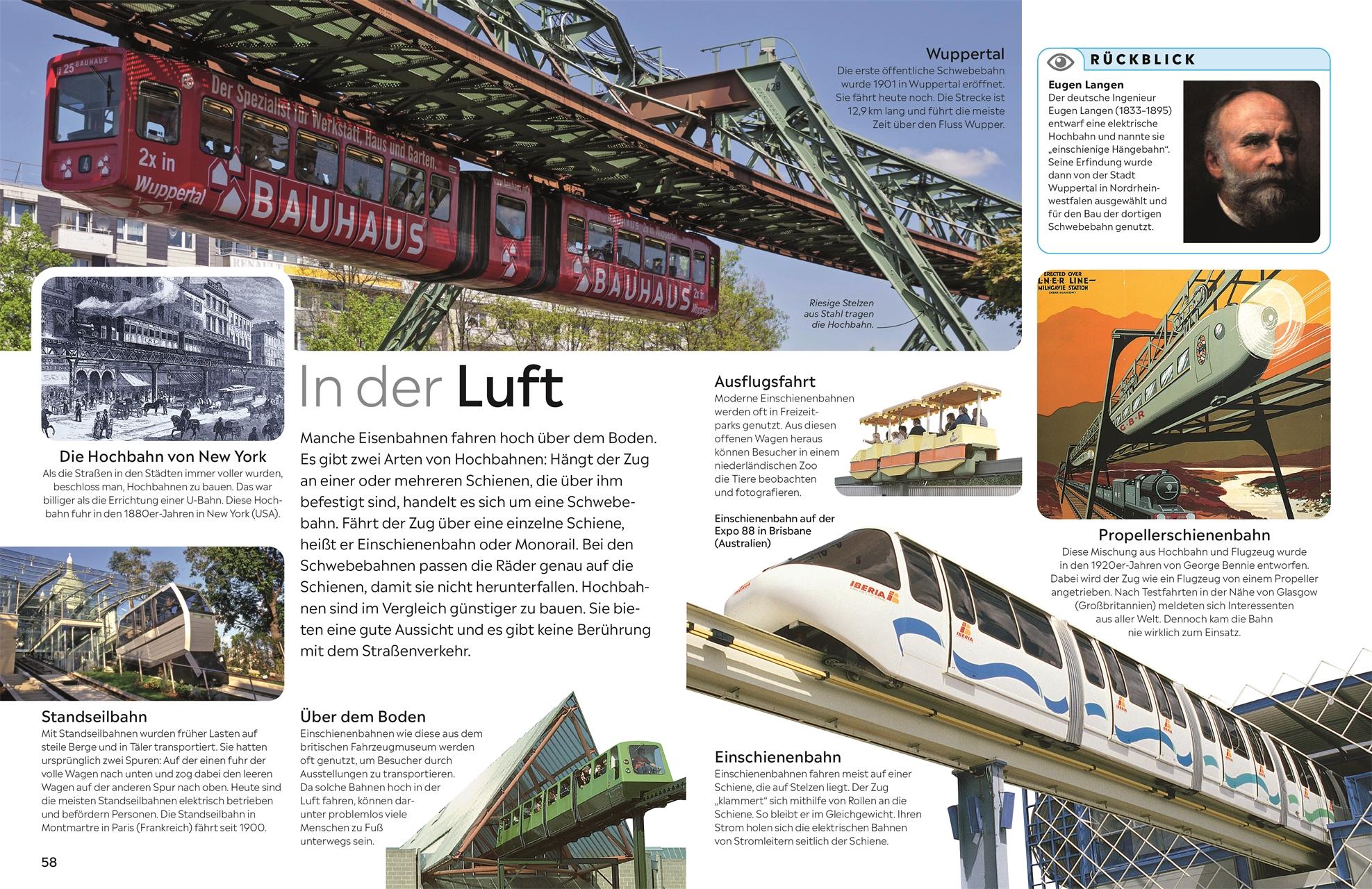 Beispielinhalt (Bild) memo Wissen. Eisenbahnen