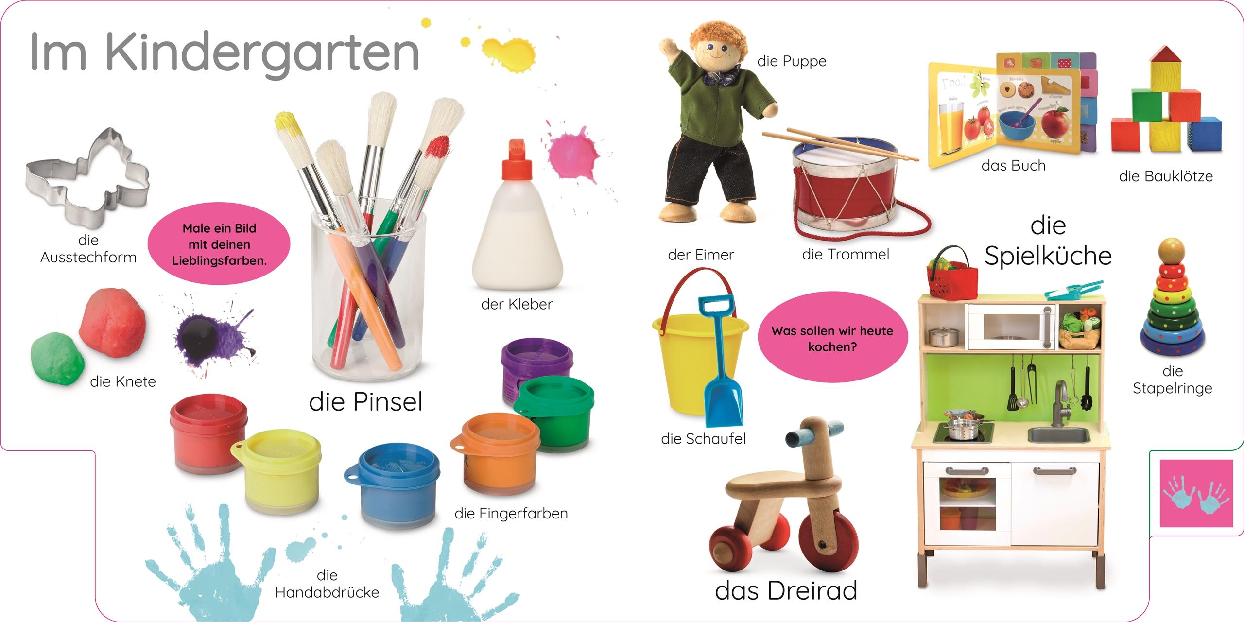 Beispielinhalt (Bild) Erstes Lernen. In der Stadt