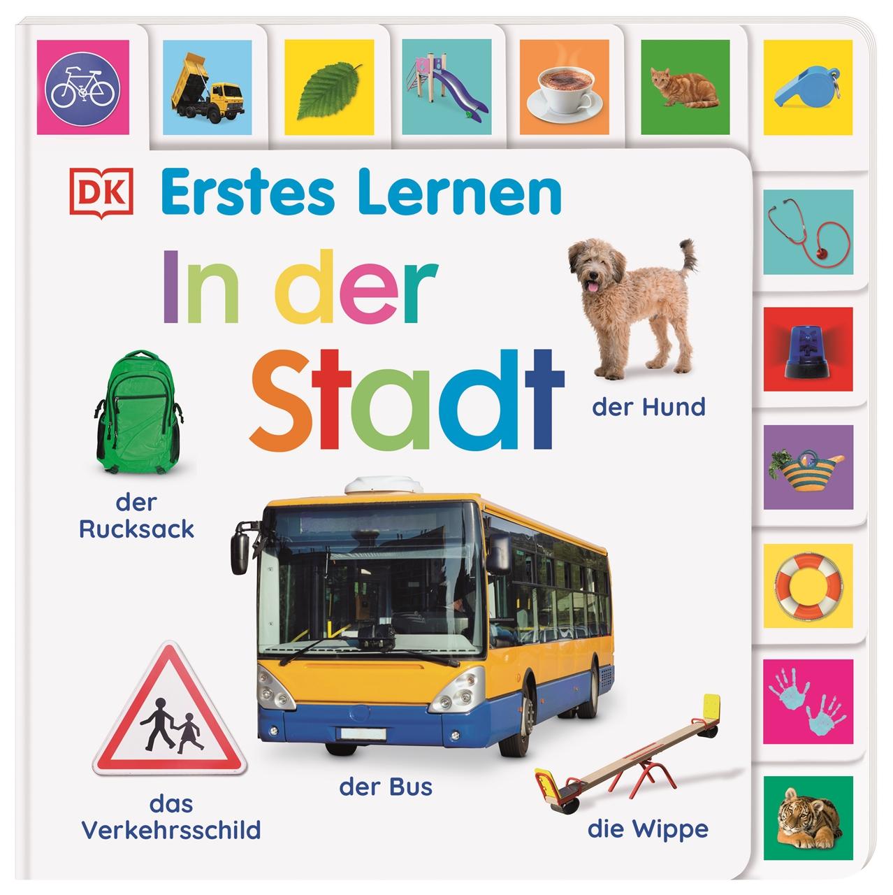 Vorderes Coverbild Erstes Lernen. In der Stadt