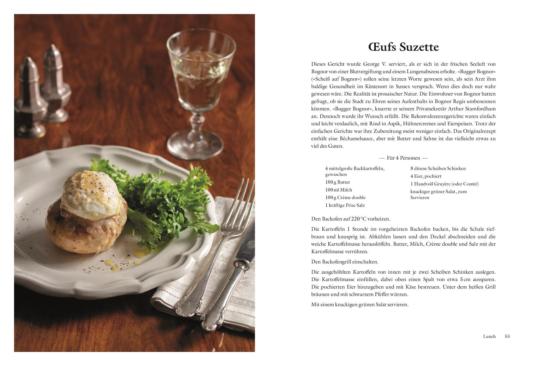 Beispielinhalt (Bild) Zu Tisch bei den Royals