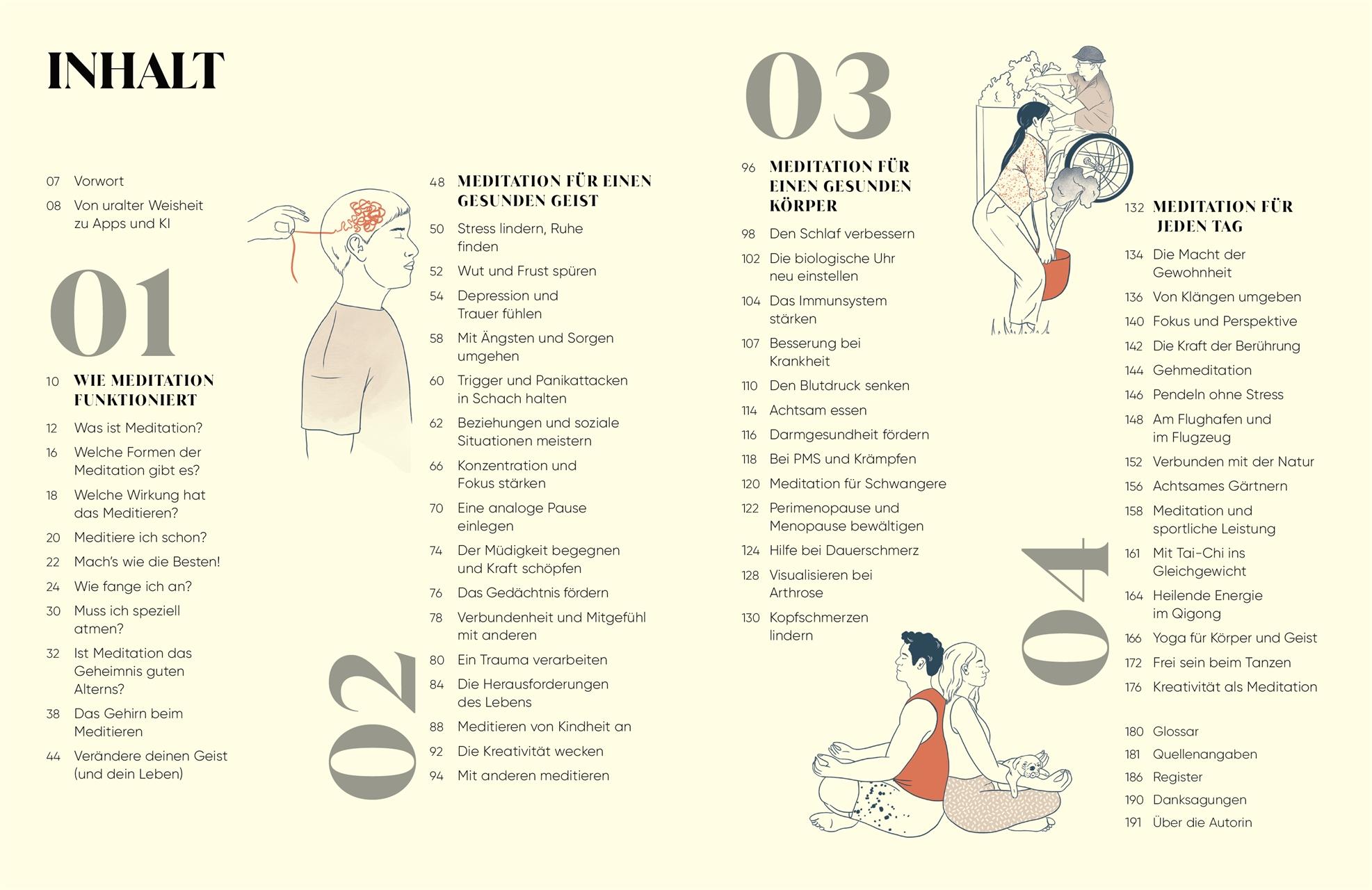 Beispielinhalt (Bild) Meditation für den Alltag