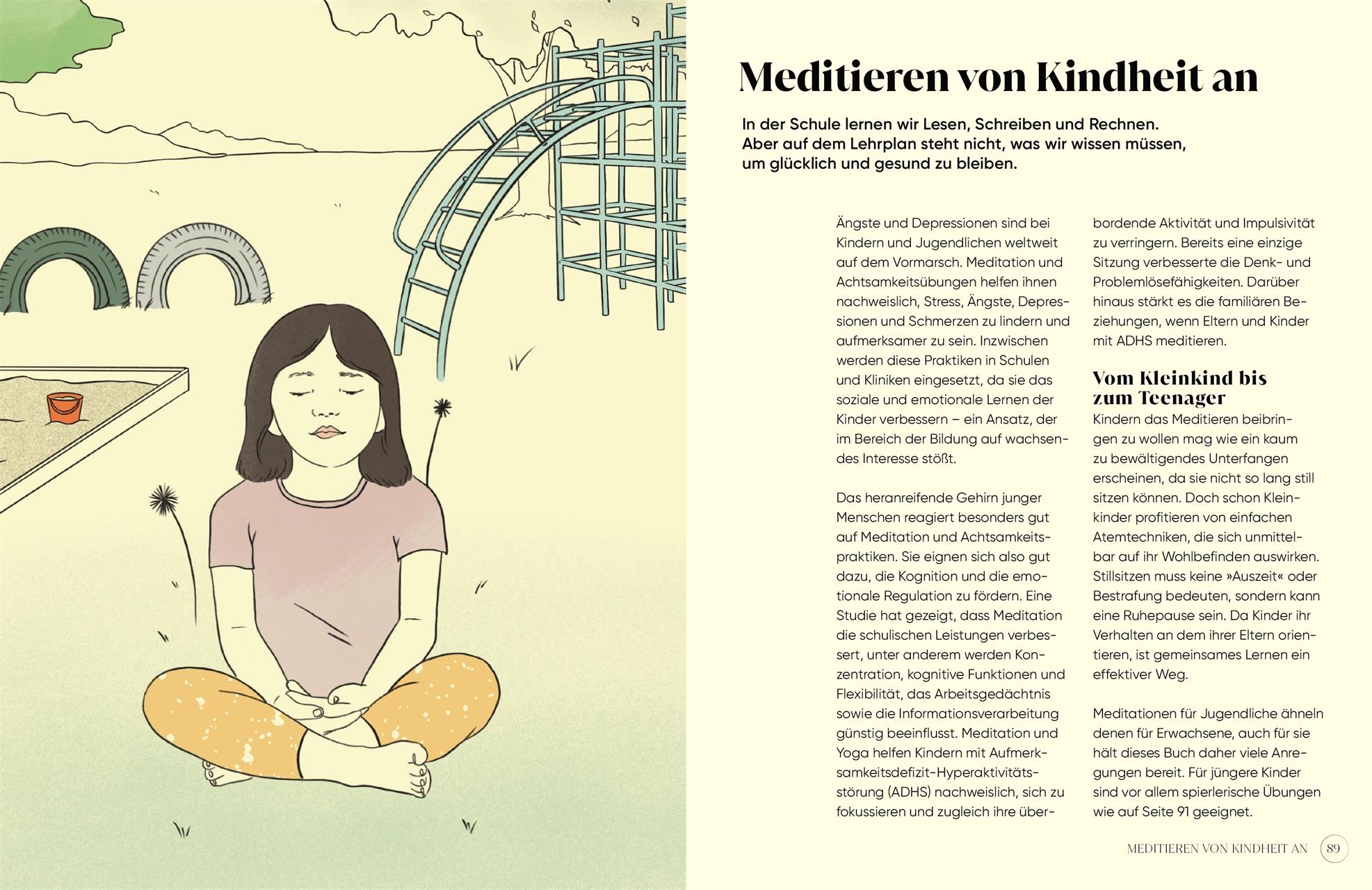 Beispielinhalt (Bild) Meditation für den Alltag