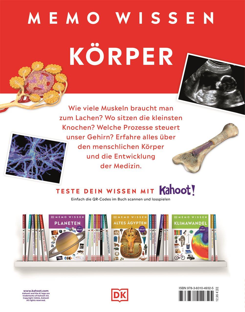 Rückseitencover memo Wissen. Körper