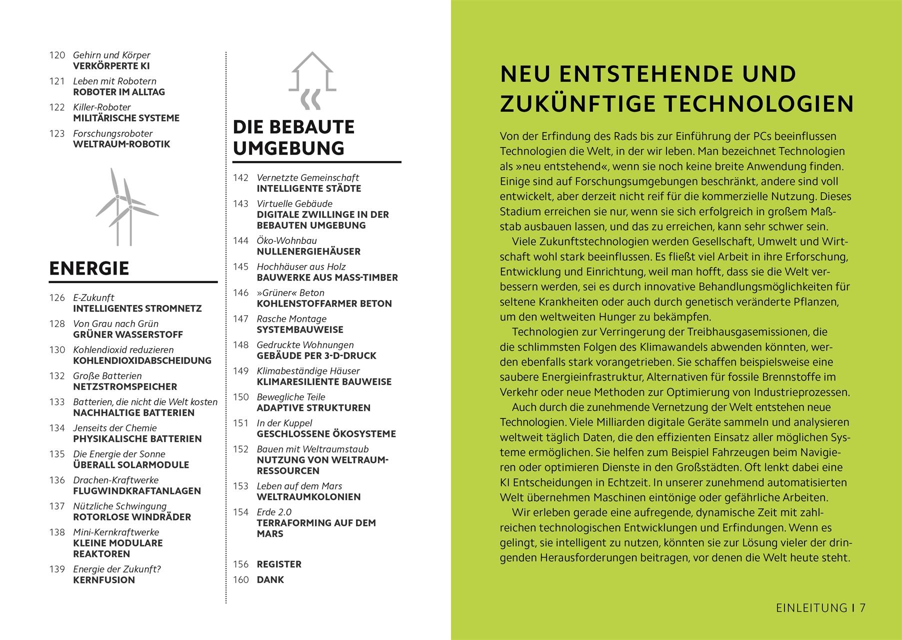 Beispielinhalt (Bild) SIMPLY. Zukunftstechnologien