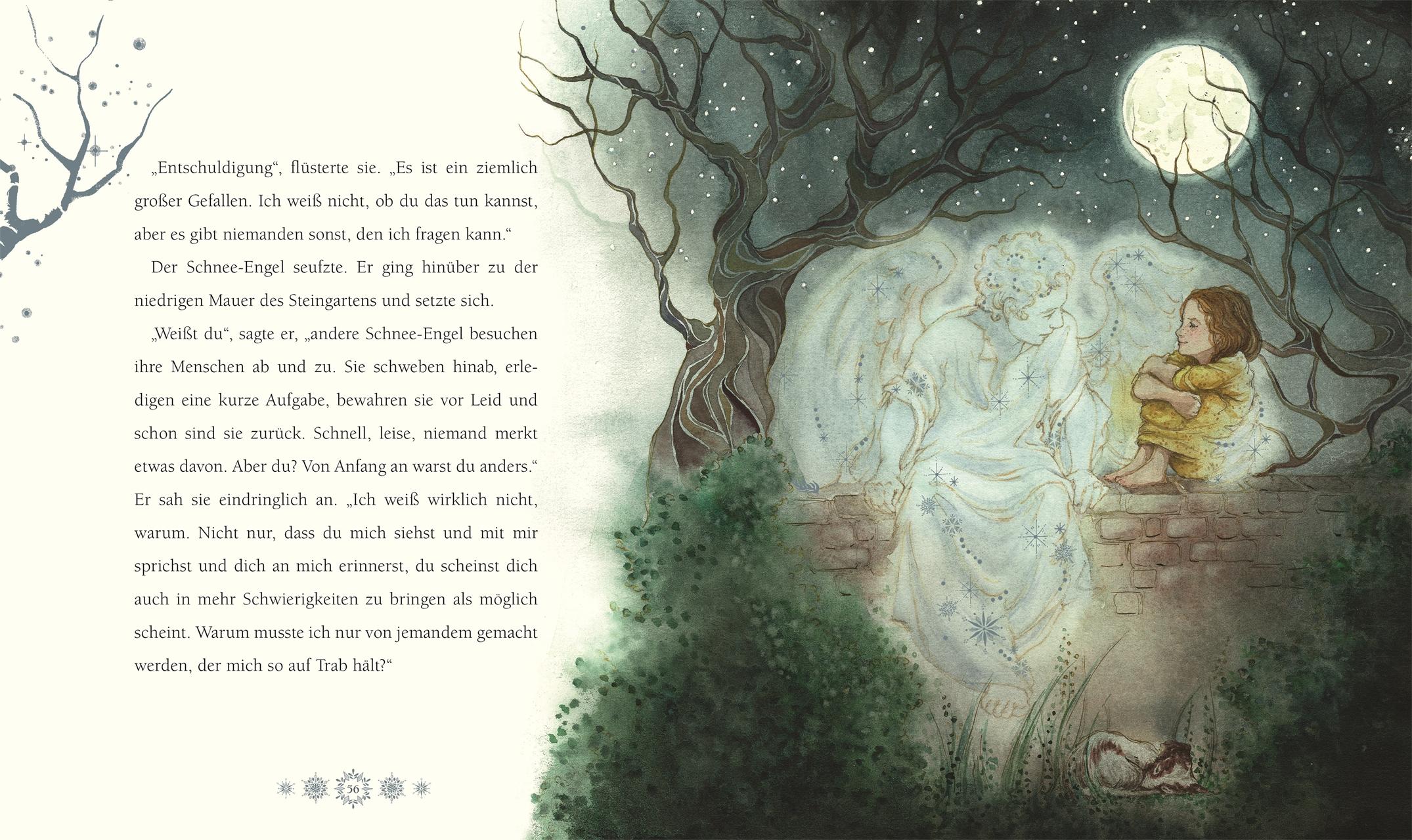 Beispielinhalt (Bild) Lina und der Schnee-Engel