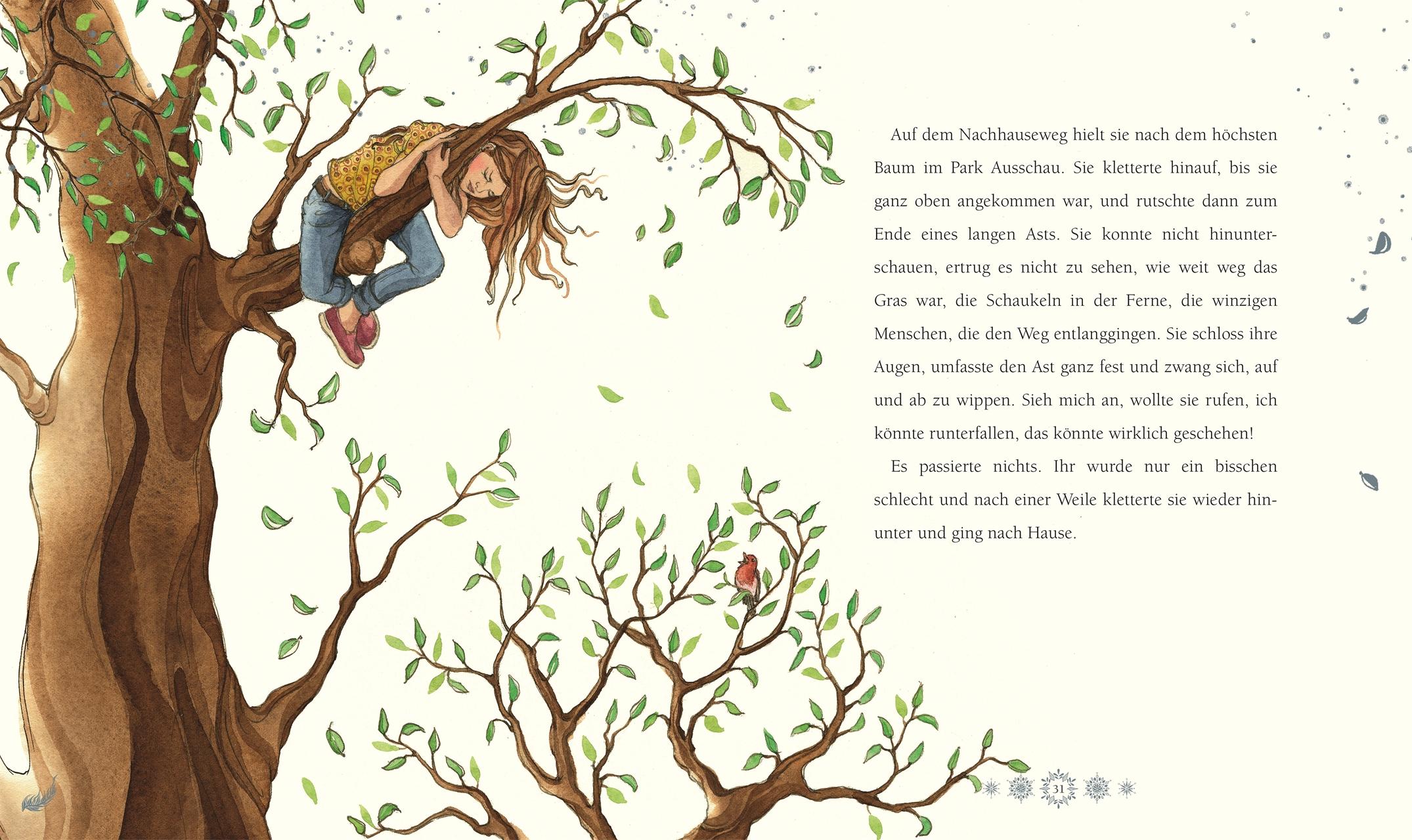 Beispielinhalt (Bild) Lina und der Schnee-Engel