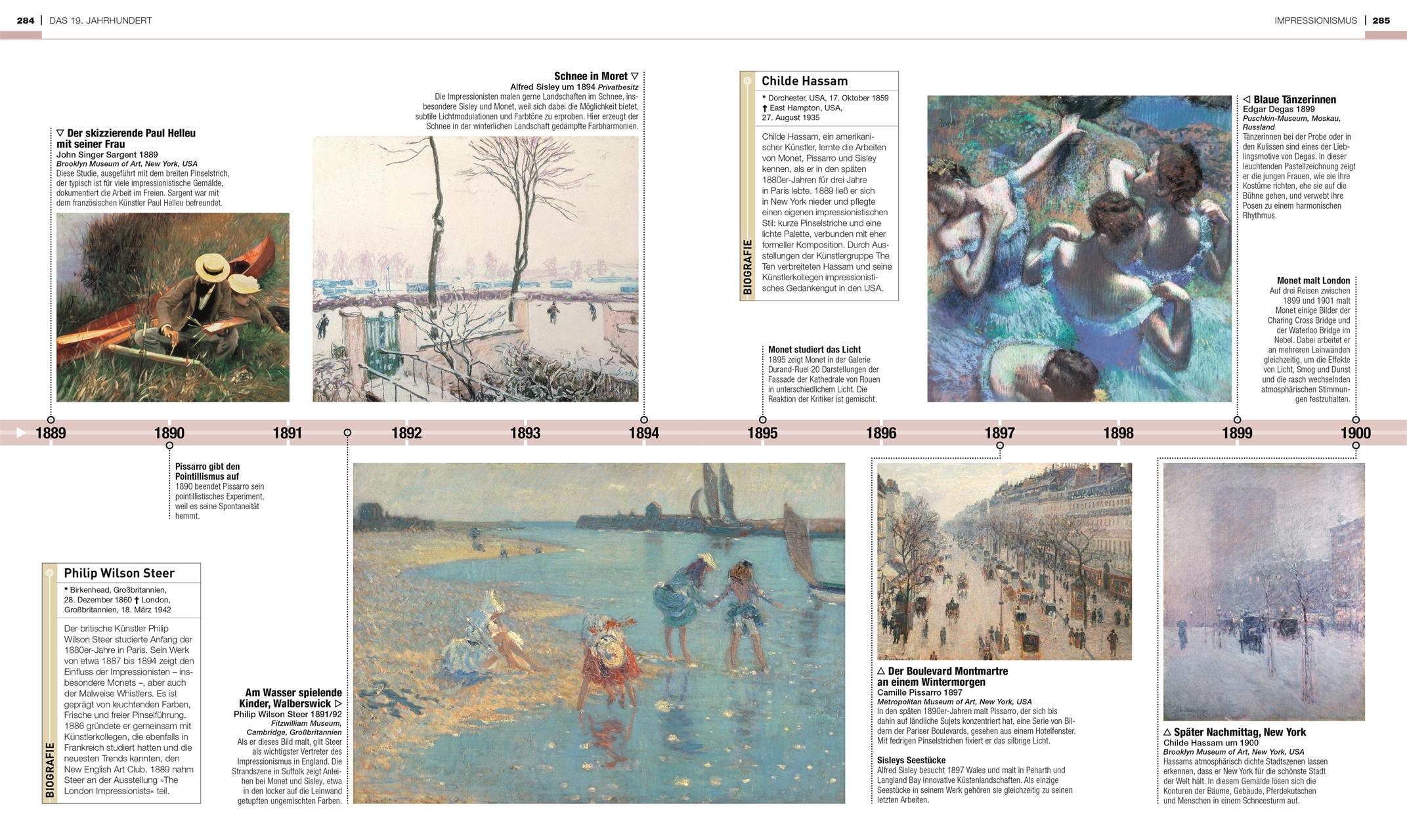 Beispielinhalt (Bild) Meilensteine der Kunst