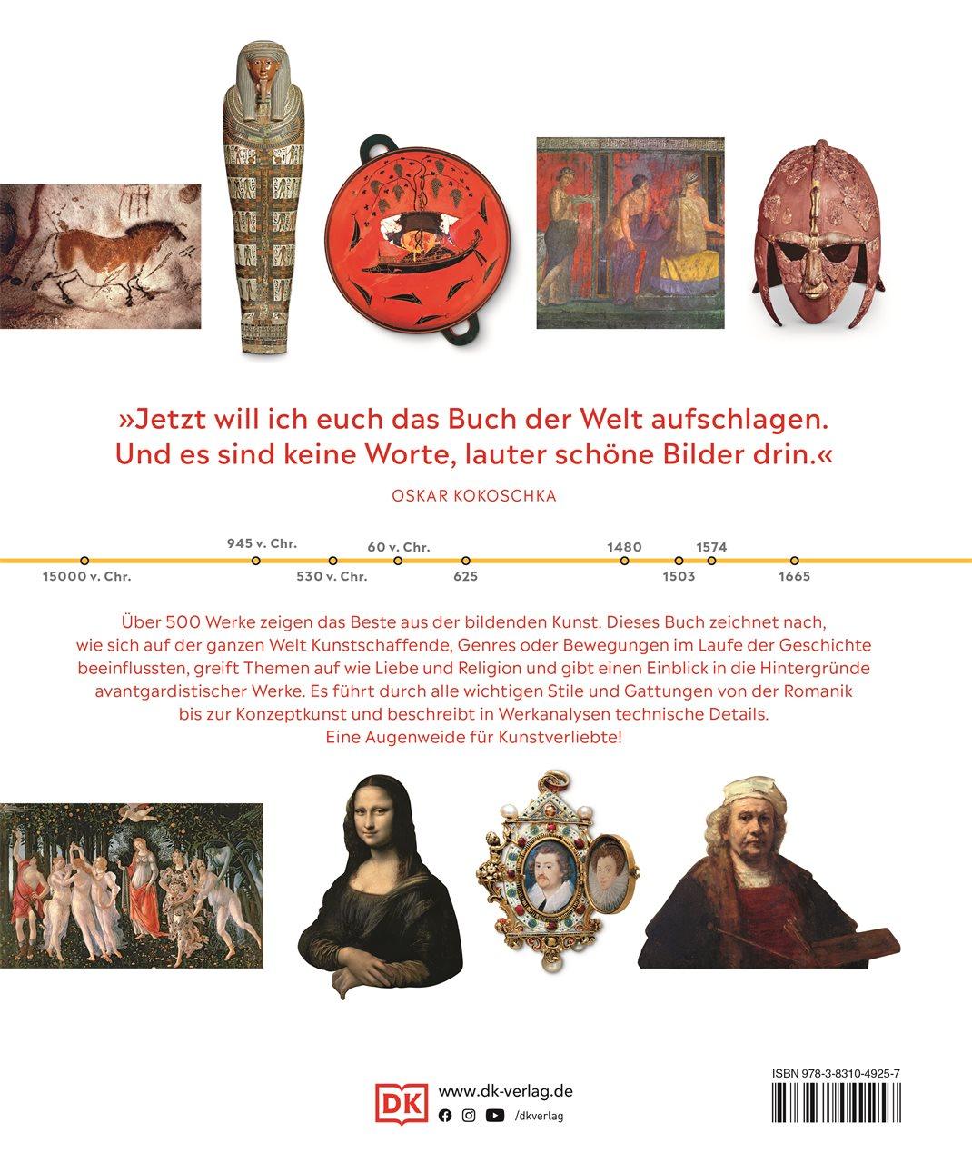 Rückseitencover Meilensteine der Kunst