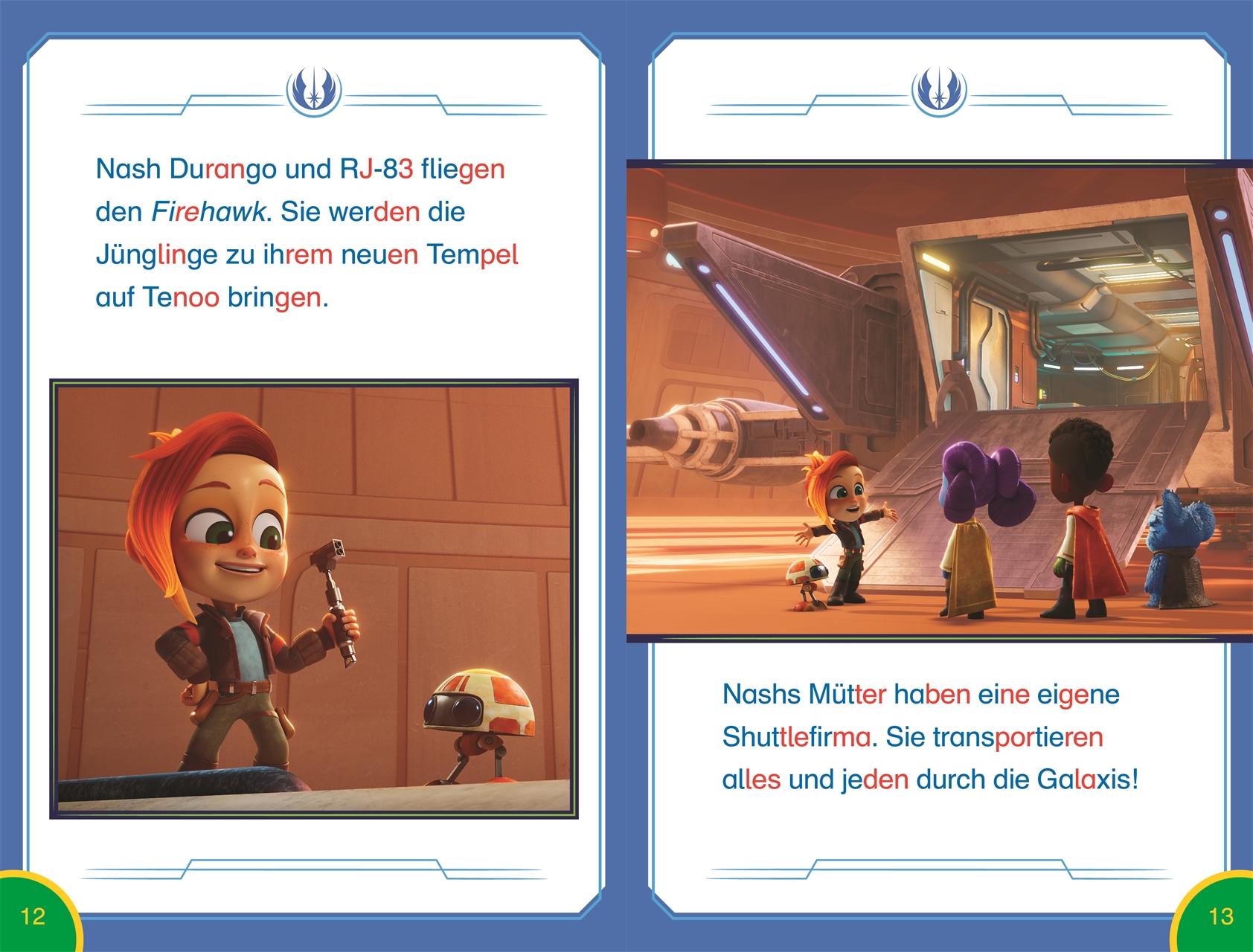 Beispielinhalt (Bild) SUPERLESER Star Wars: Die Abenteuer der jungen Jedi: Die jungen Jedi