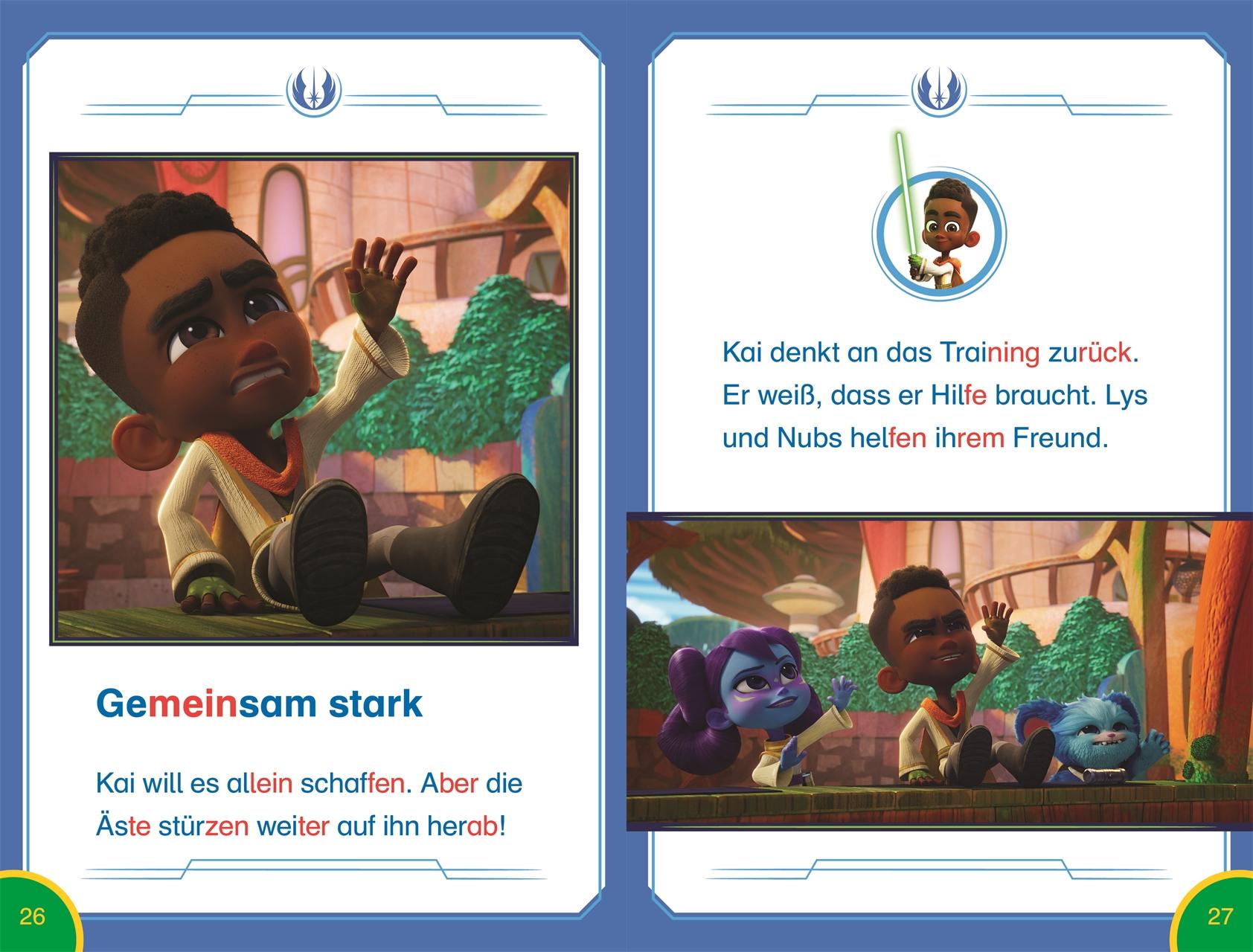 Beispielinhalt (Bild) SUPERLESER Star Wars: Die Abenteuer der jungen Jedi: Die jungen Jedi