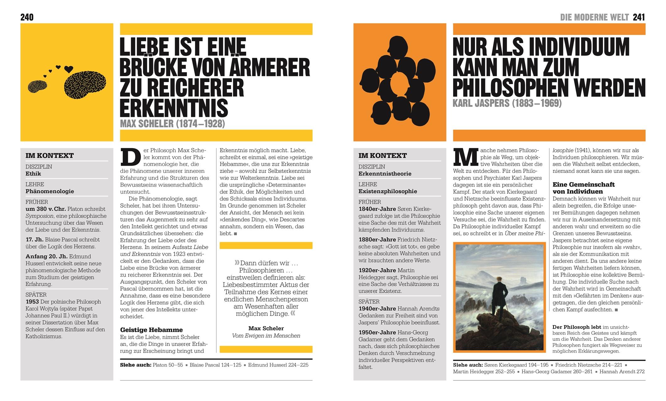 Beispielinhalt (Bild) Big Ideas. Das Philosophie-Buch