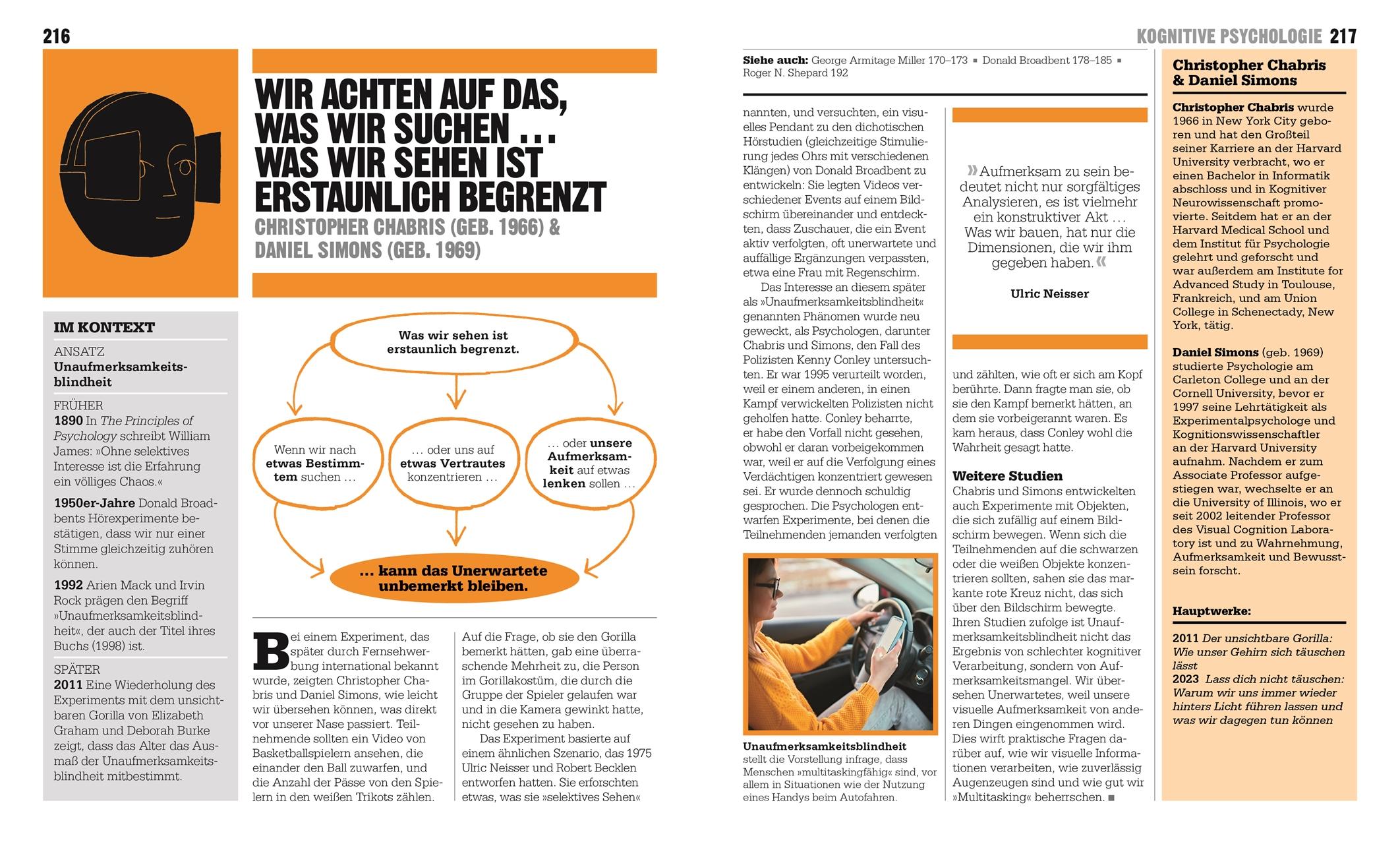 Beispielinhalt (Bild) Big Ideas. Das Psychologie-Buch