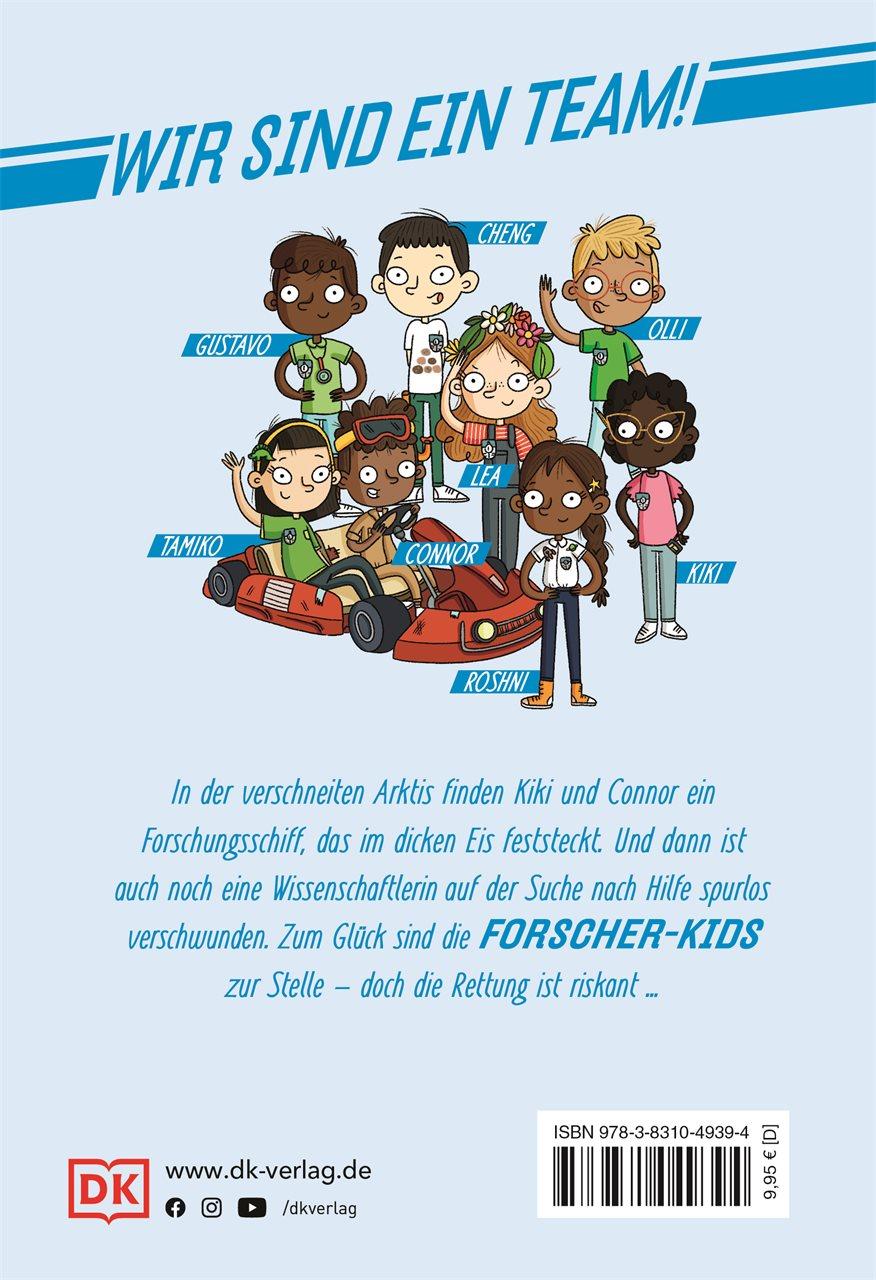 Rückseitencover Ein Fall für die Forscher-Kids 7. Gefangen im Eis