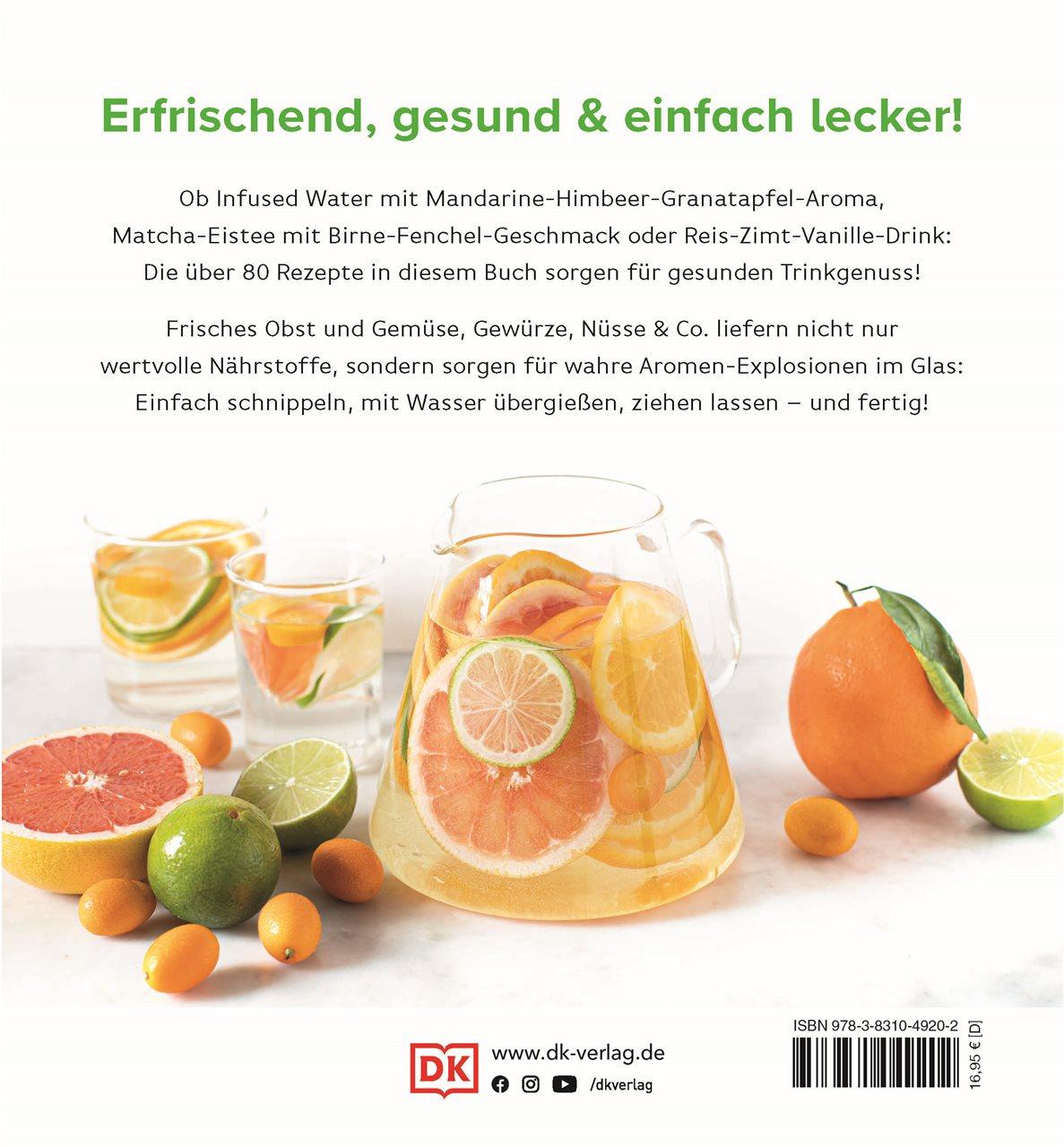 Rückseitencover Infused Water, Eistee & Co.