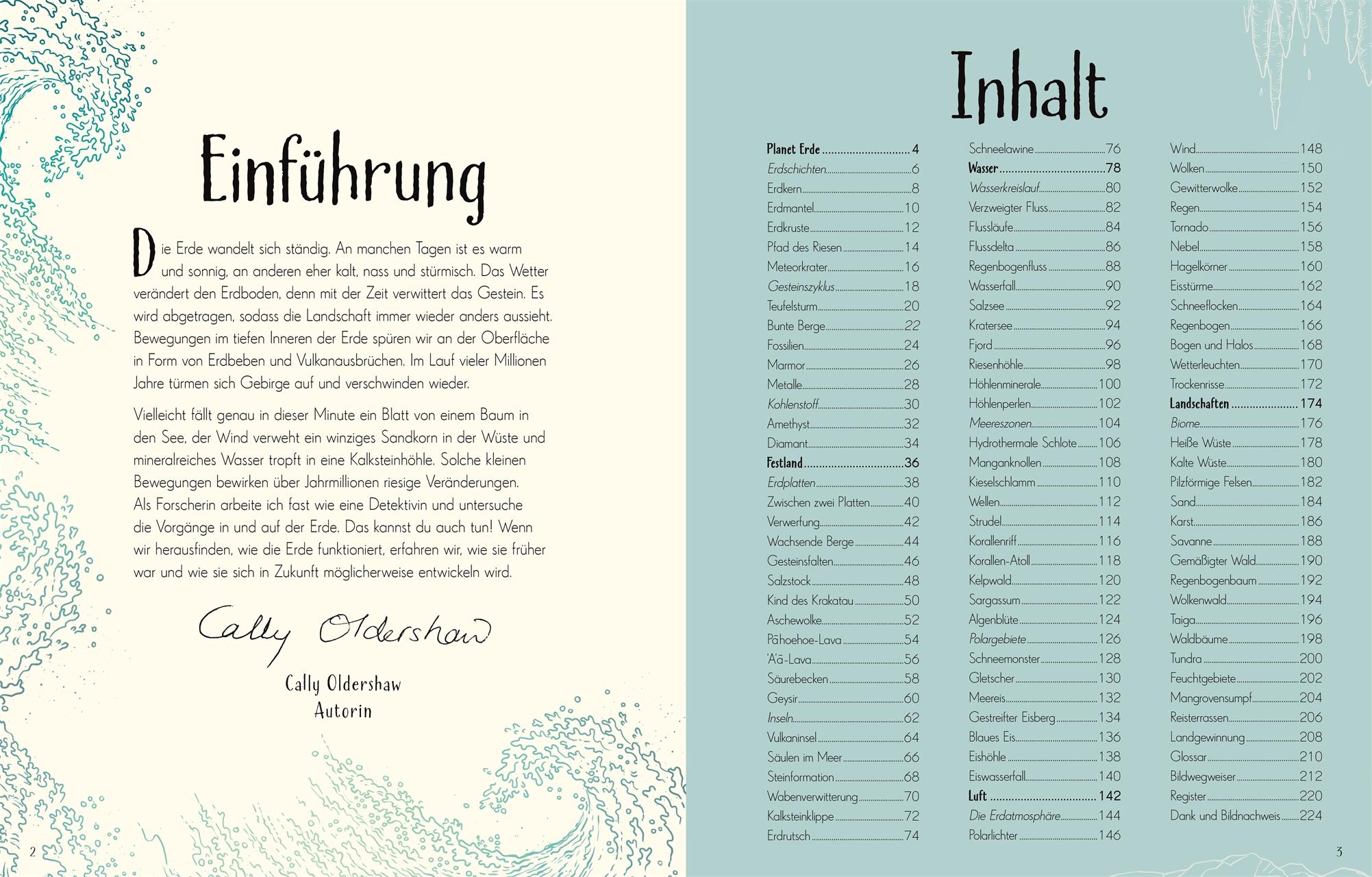 Beispielinhalt (Bild) Wundervolle Welt. Erde