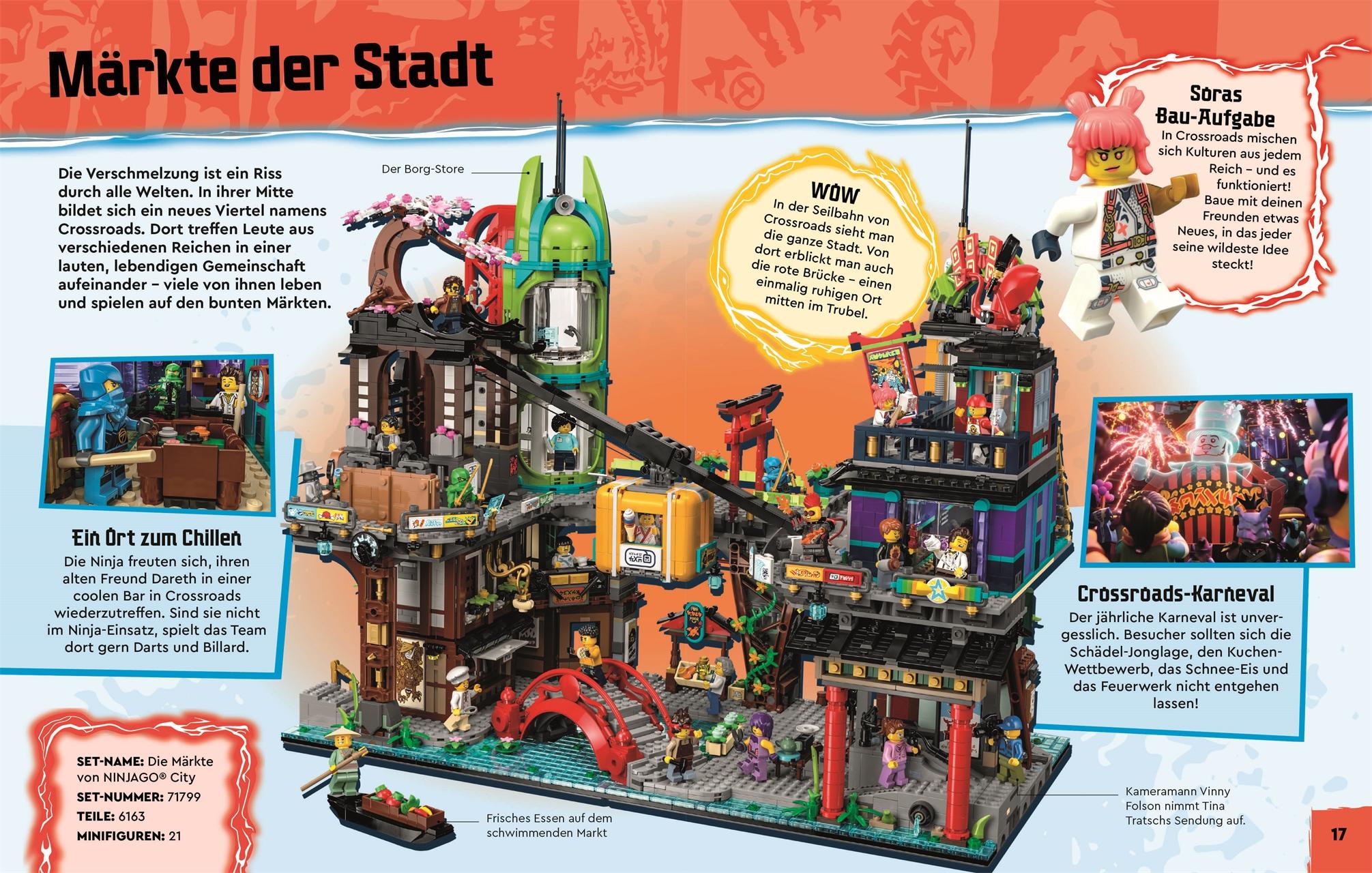 Beispielinhalt (Bild) LEGO® NINJAGO® Aufstieg der Drachen Der ultimative Ninja-Guide