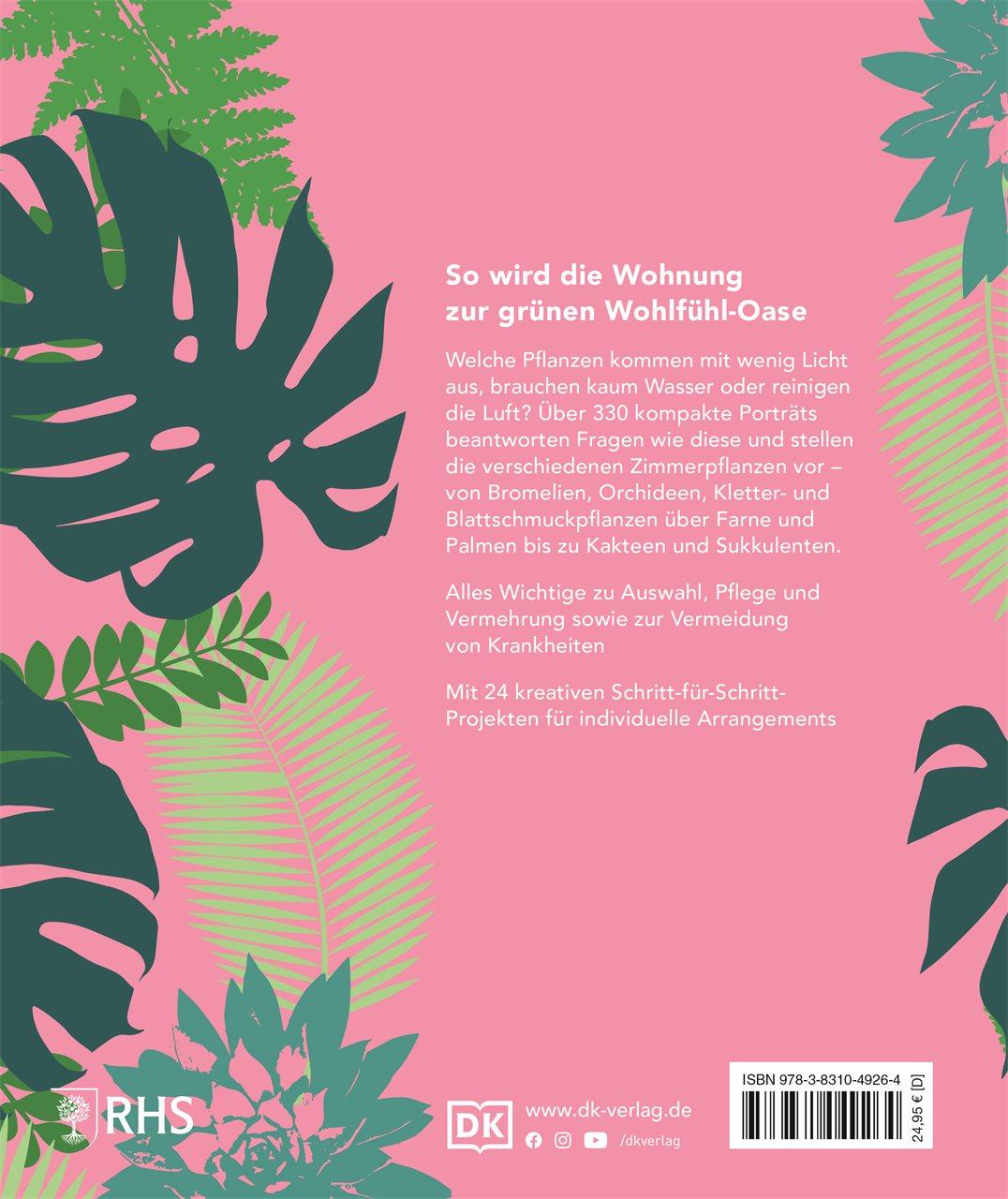 Rückseitencover Das große Buch der Zimmerpflanzen