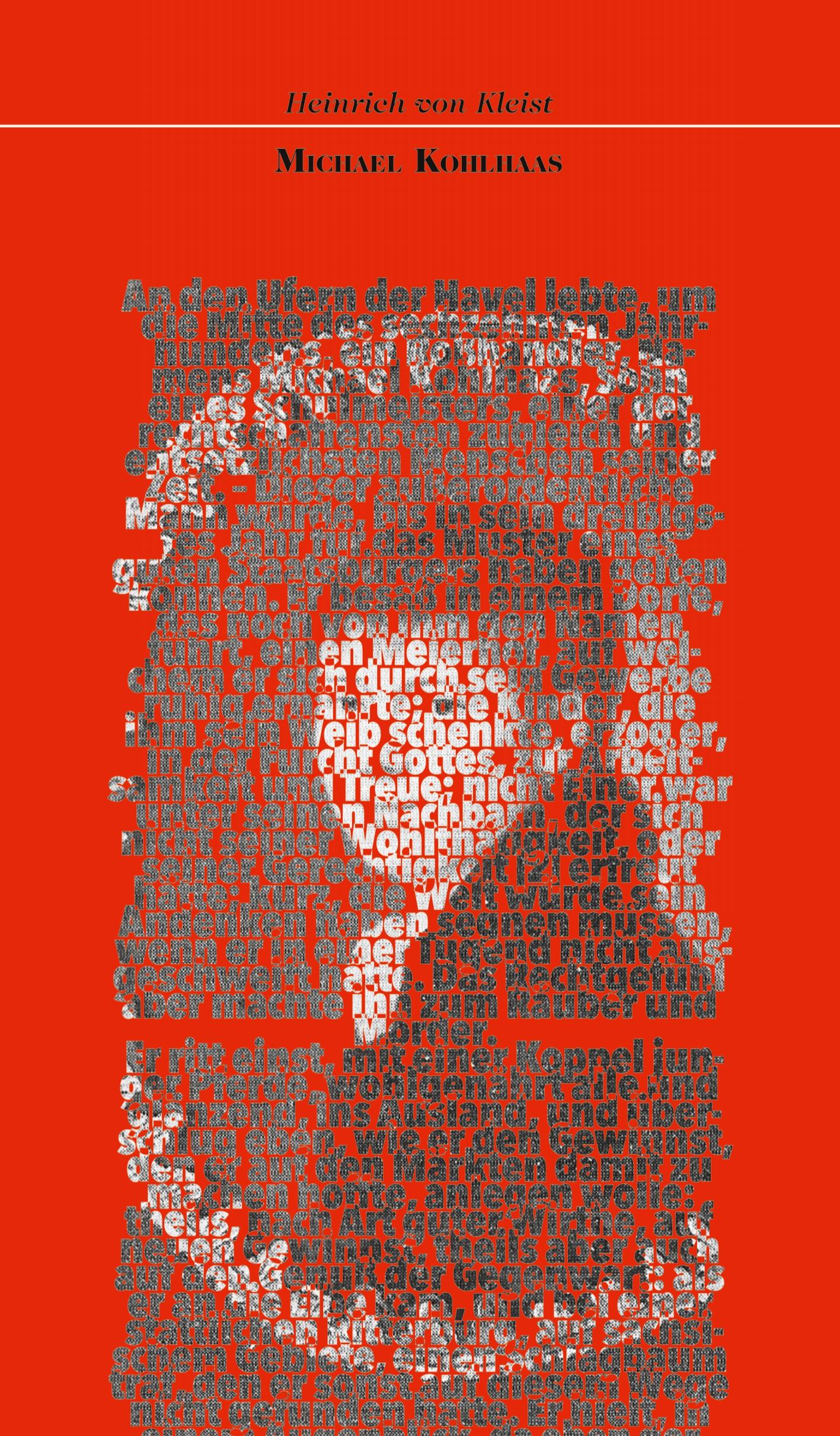 Vorderes Coverbild Michael Kohlhaas