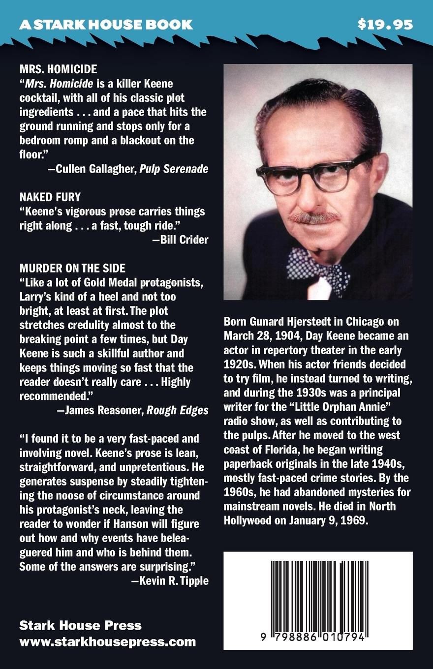 Rückseitencover Mrs. Homicide / Naked Fury / Murder on the Side