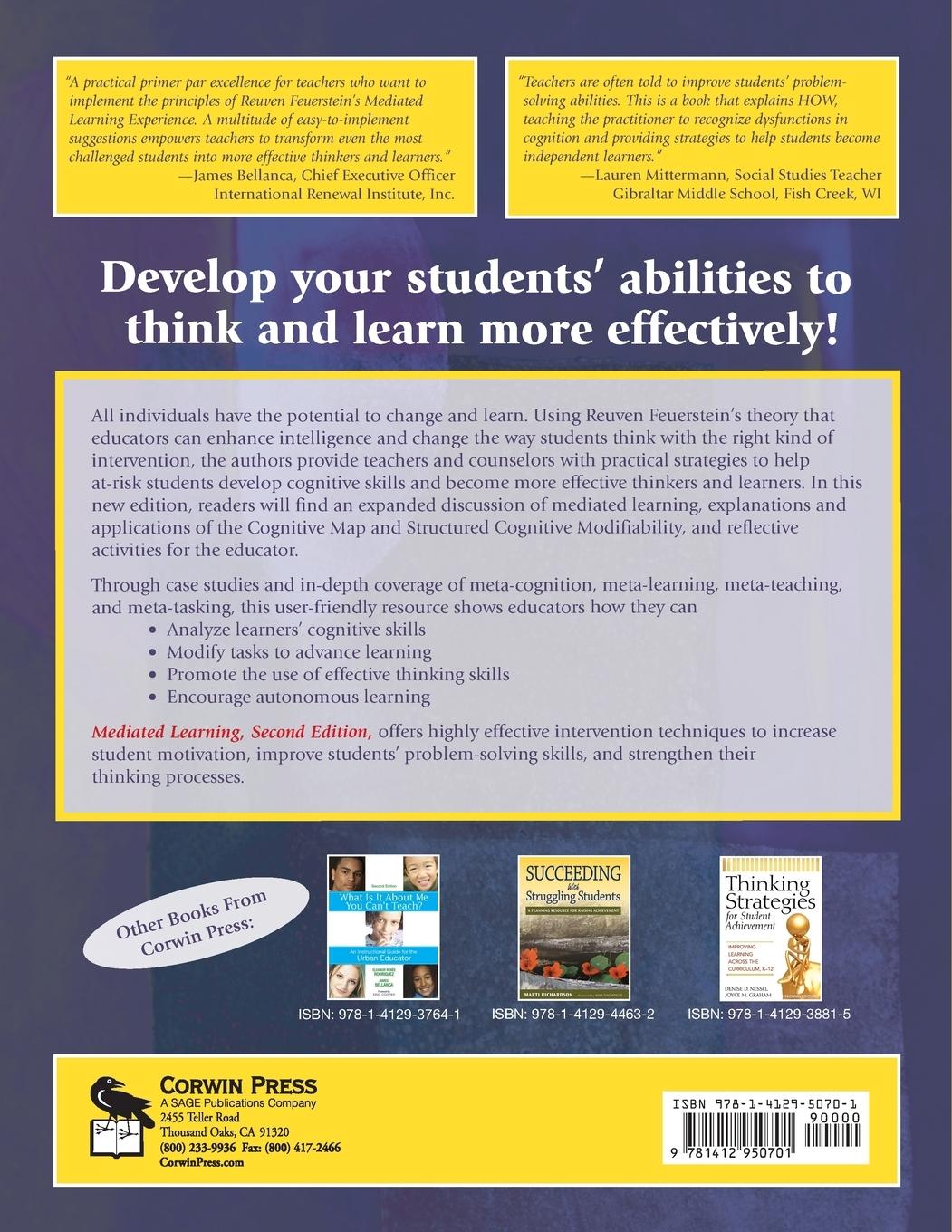 Rückseitencover Mediated Learning