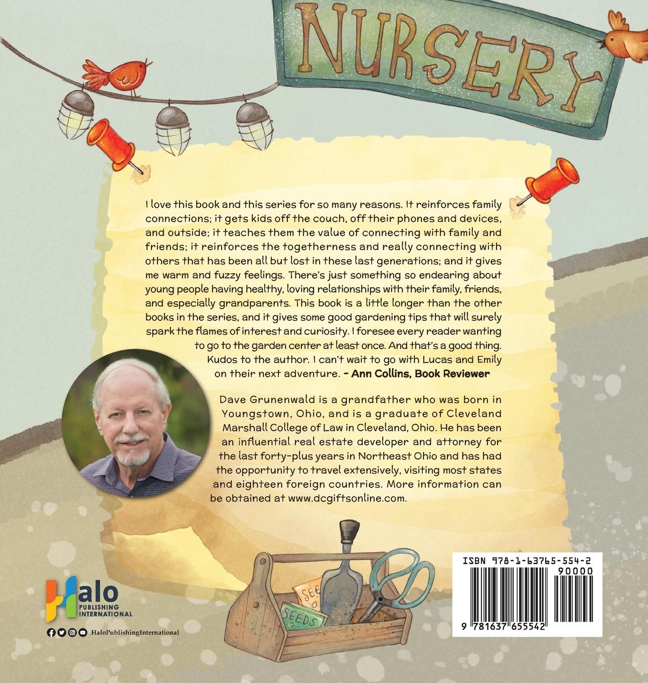 Rückseitencover Lucas and Emily's Gardening Adventure