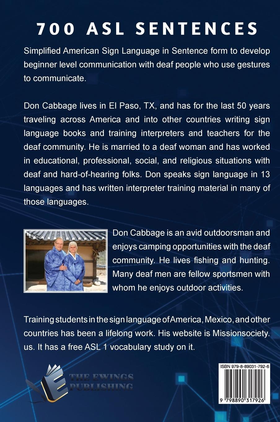 Rückseitencover 700 ASL Sentences