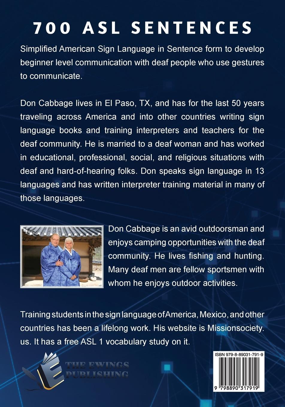 Rückseitencover 700 ASL Sentences