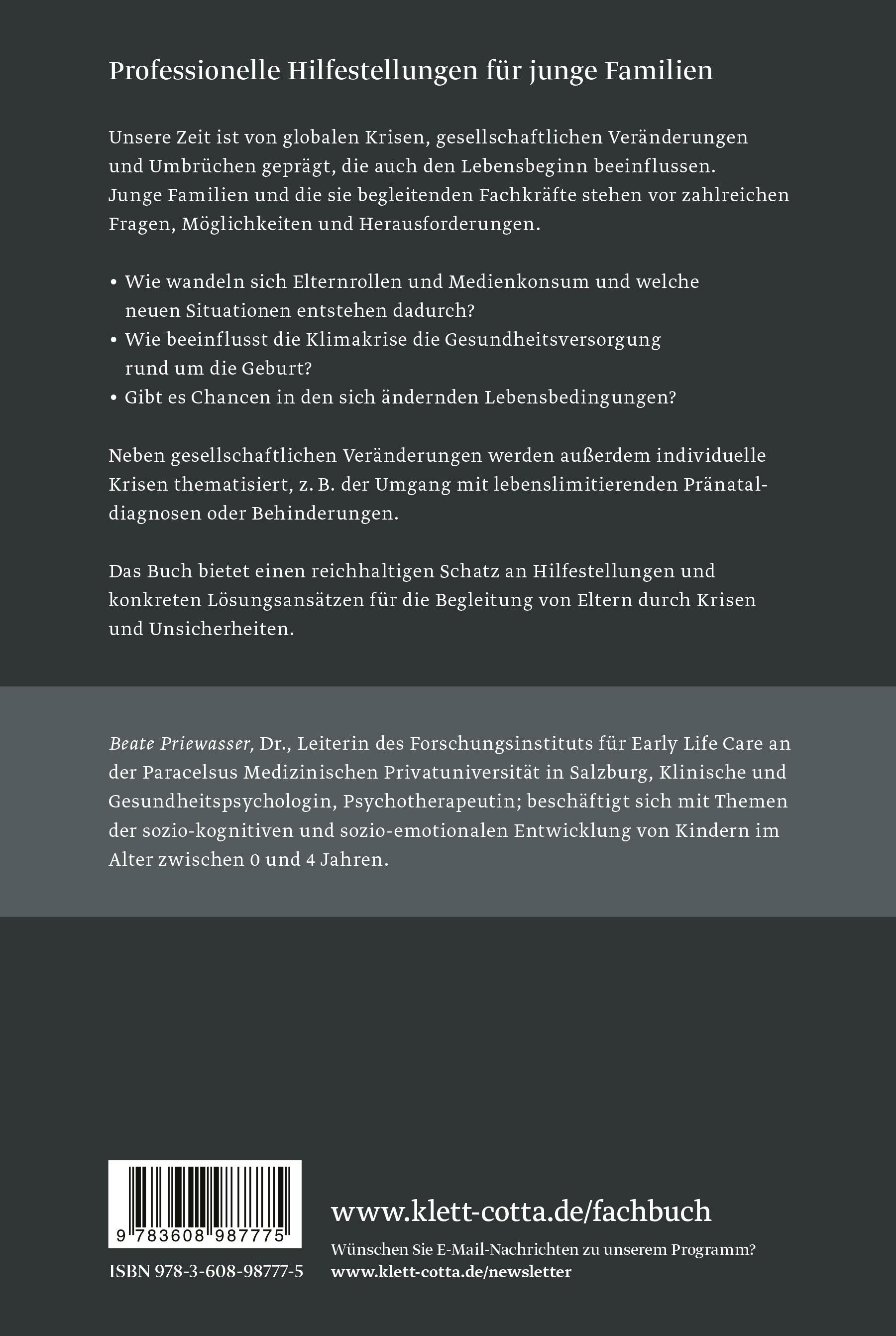 Rückseitencover Aufwachsen in unsicheren Zeiten