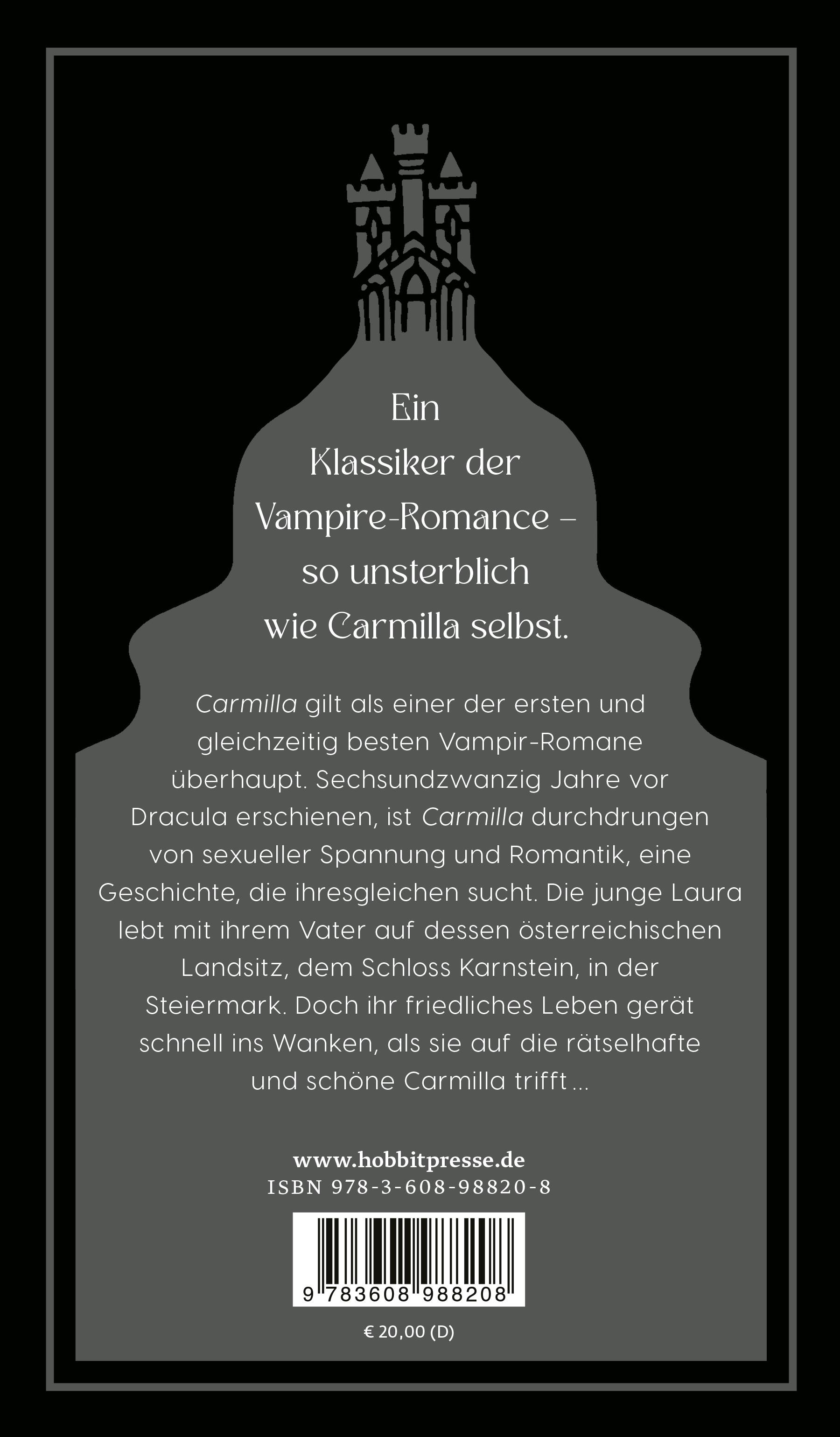 Rückseitencover Carmilla