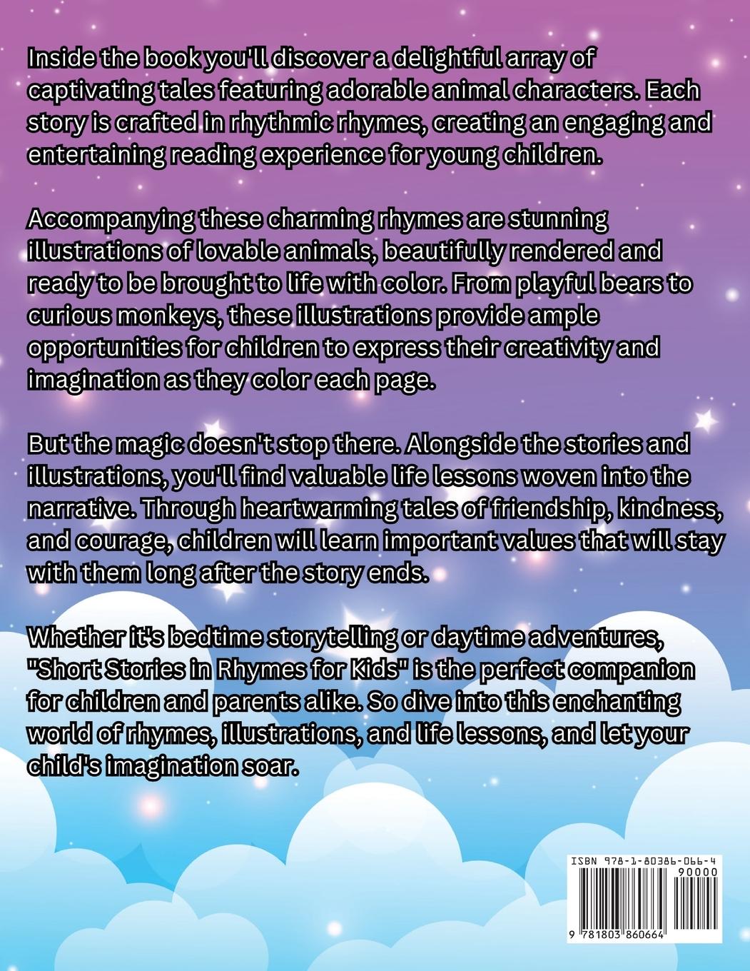 Rückseitencover Short Stories in Rhymes for Kids