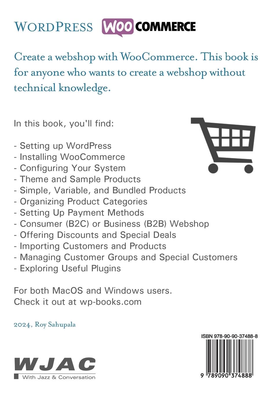 Rückseitencover WordPress WooCommerce