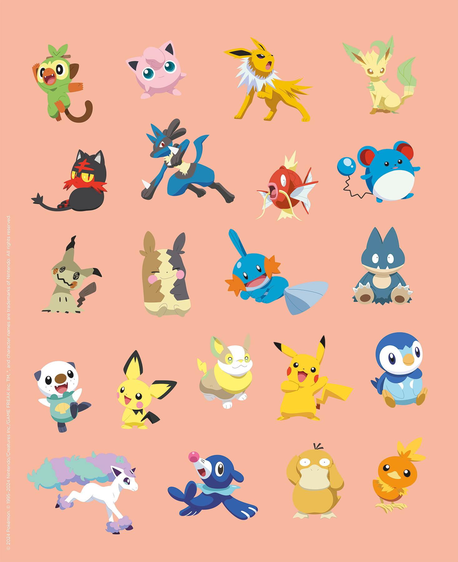 Beispielinhalt (Bild) Pokémon Junior: Mein großer Sticker- und Rätselspaß