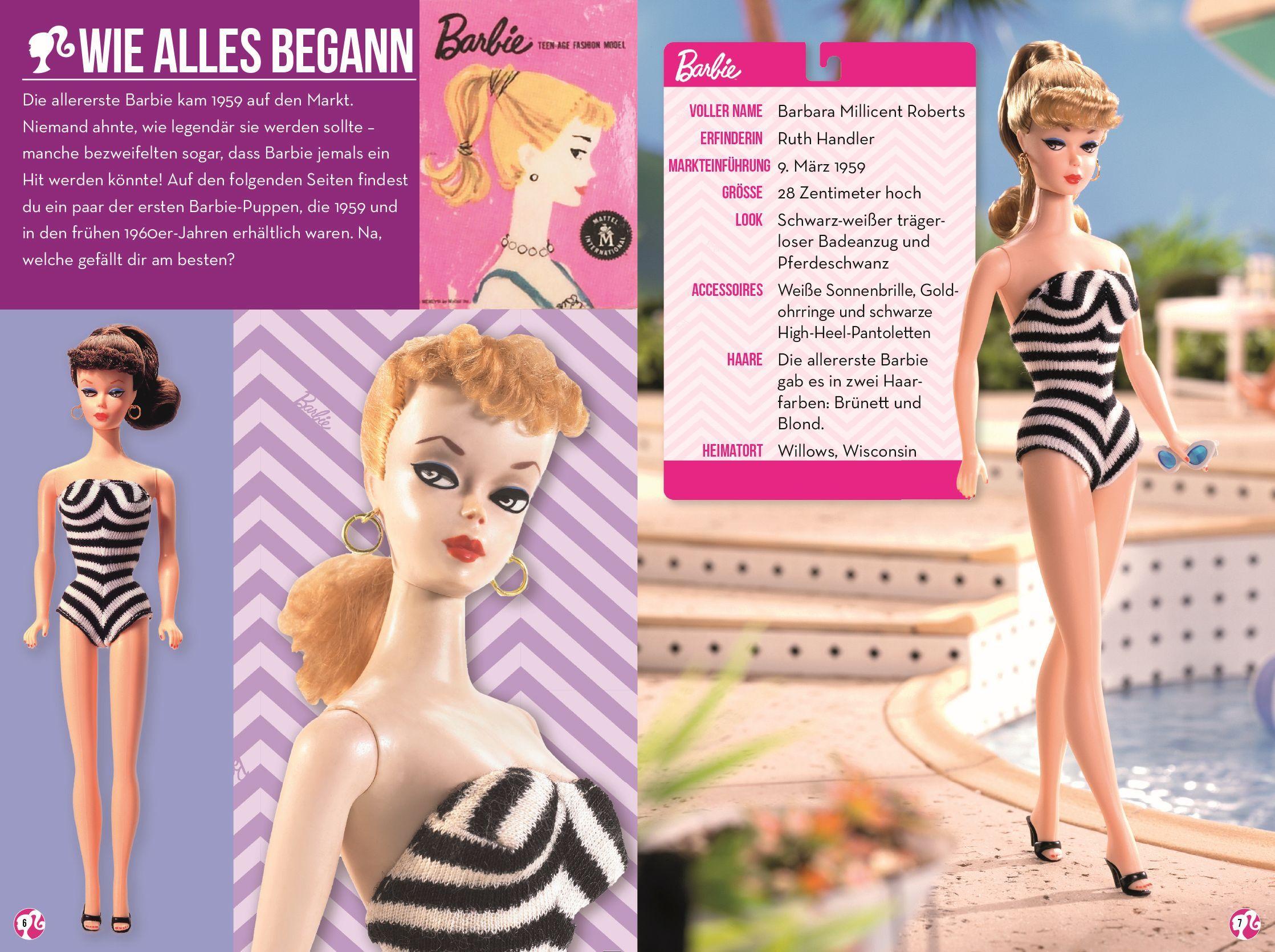 Beispielinhalt (Bild) Barbie - Der große Barbie-Guide