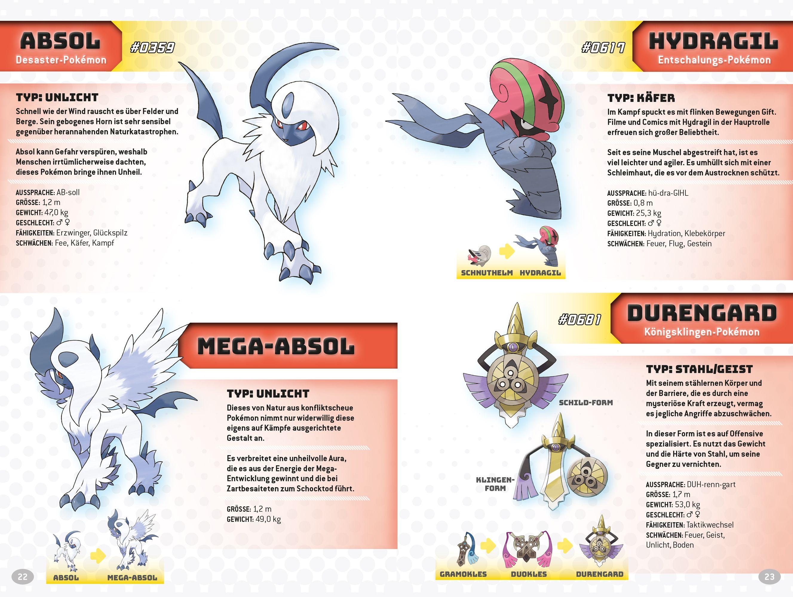 Beispielinhalt (Bild) Pokémon: Die neue große Enzyklopädie: Entdecke über 1.000 Pokémon!