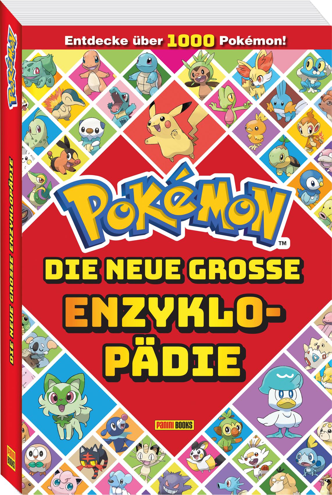 Vorderes Coverbild Pokémon: Die neue große Enzyklopädie: Entdecke über 1.000 Pokémon!