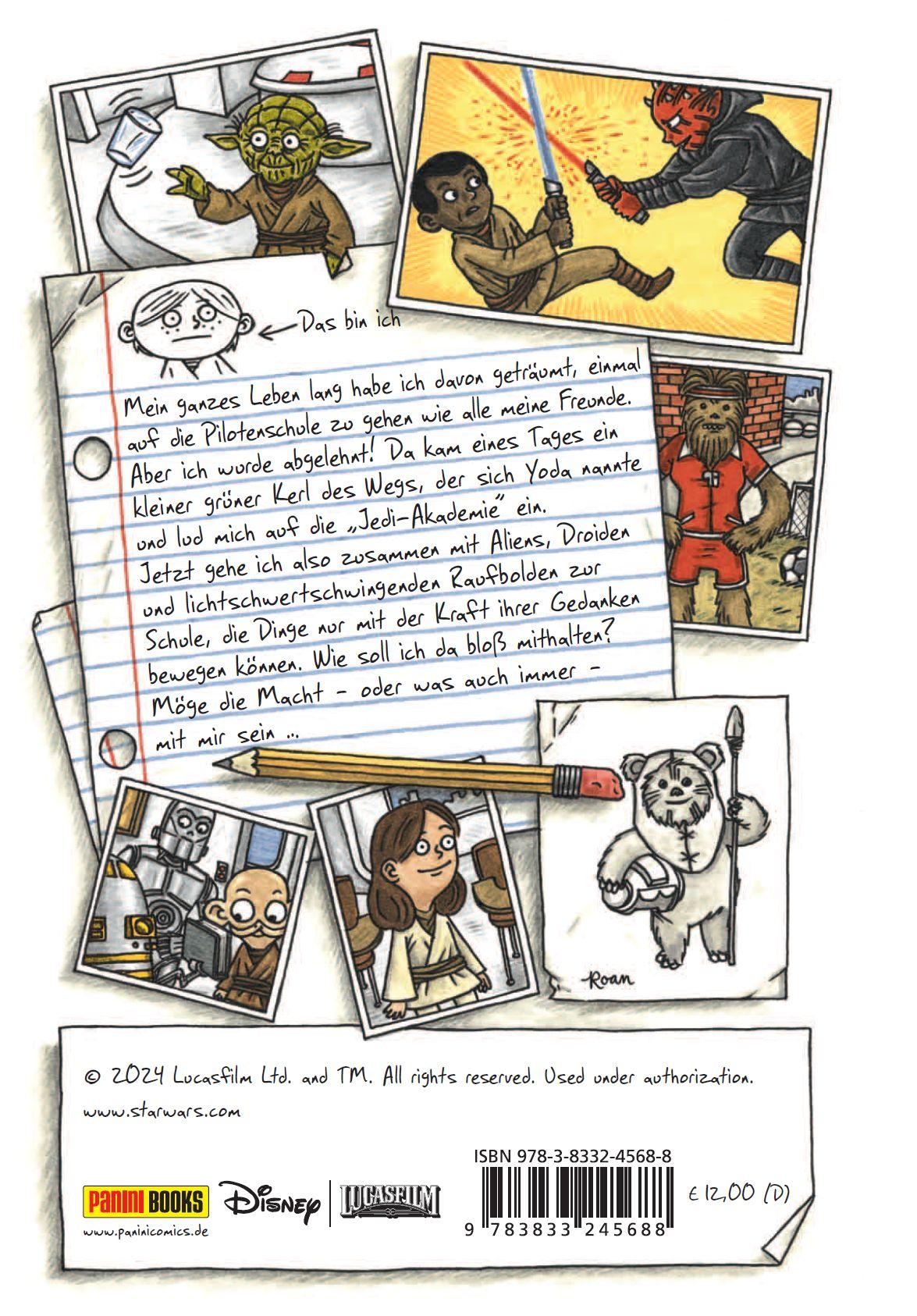 Rückseitencover Star Wars: Jedi Akademie