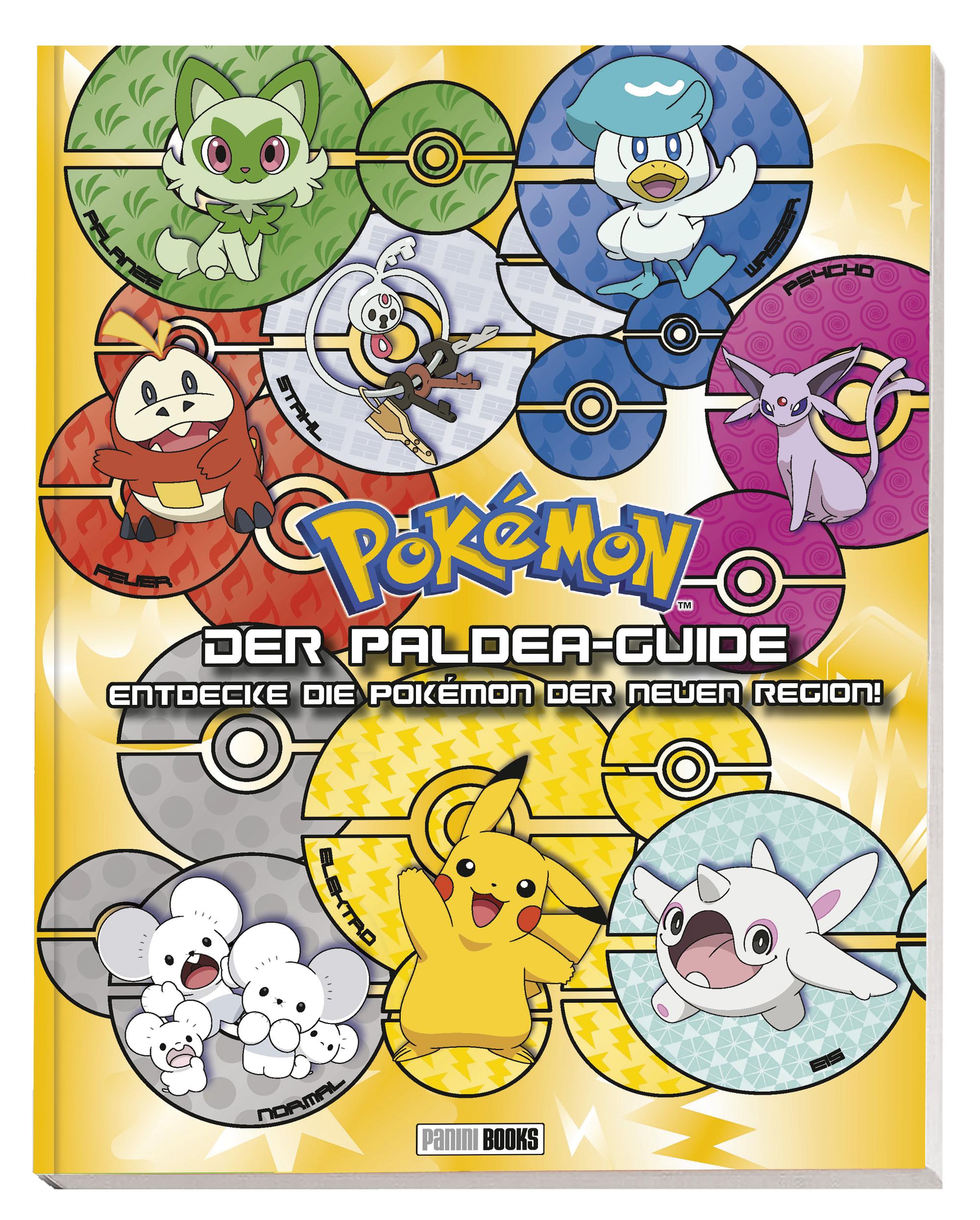 Vorderes Coverbild Pokémon: Der Paldea-Guide: Entdecke die Pokémon der neuen Region