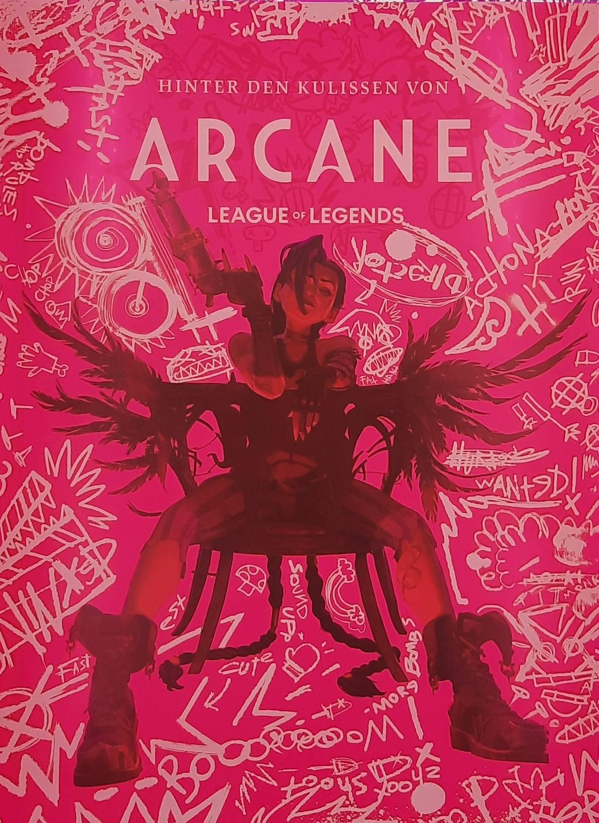 Vorderes Coverbild Hinter den Kulissen von Arcane