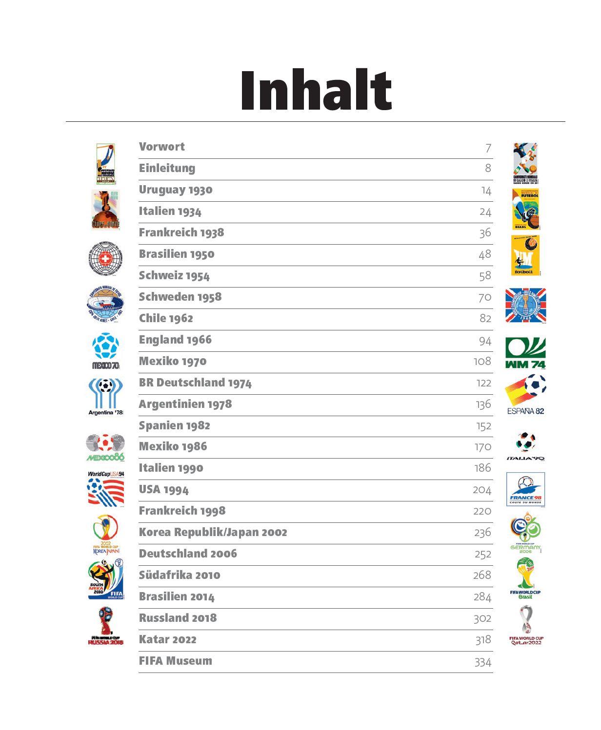Beispielinhalt (Bild) DIE OFFIZIELLE GESCHICHTE DER FIFA FUSSBALL-WELTMEISTERSCHAFT(TM)