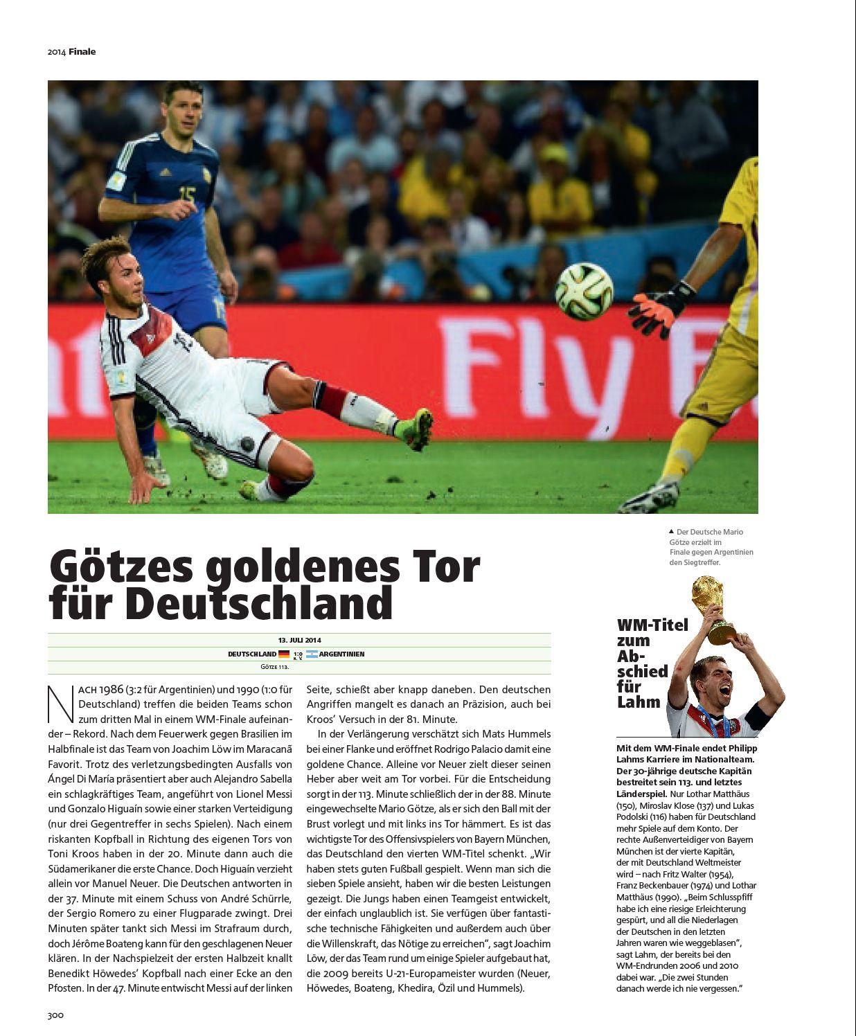 Beispielinhalt (Bild) DIE OFFIZIELLE GESCHICHTE DER FIFA FUSSBALL-WELTMEISTERSCHAFT(TM)