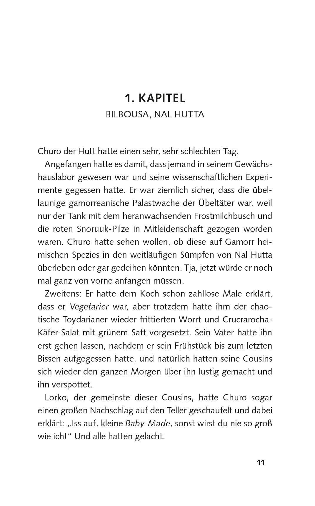 Beispielinhalt (Bild) Star Wars Jugendroman: Die Hohe Republik - Hüte dich vor den Namenlosen