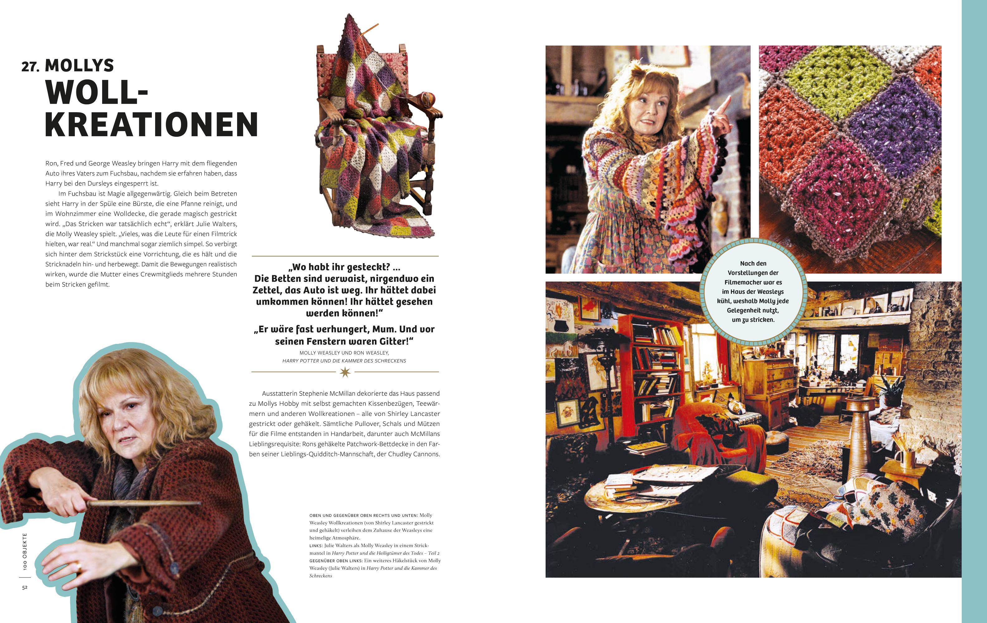 Beispielinhalt (Bild) Aus den Filmen zu Harry Potter: 100 Objekte: Die unvergesslichsten Requisiten aus den Filmen