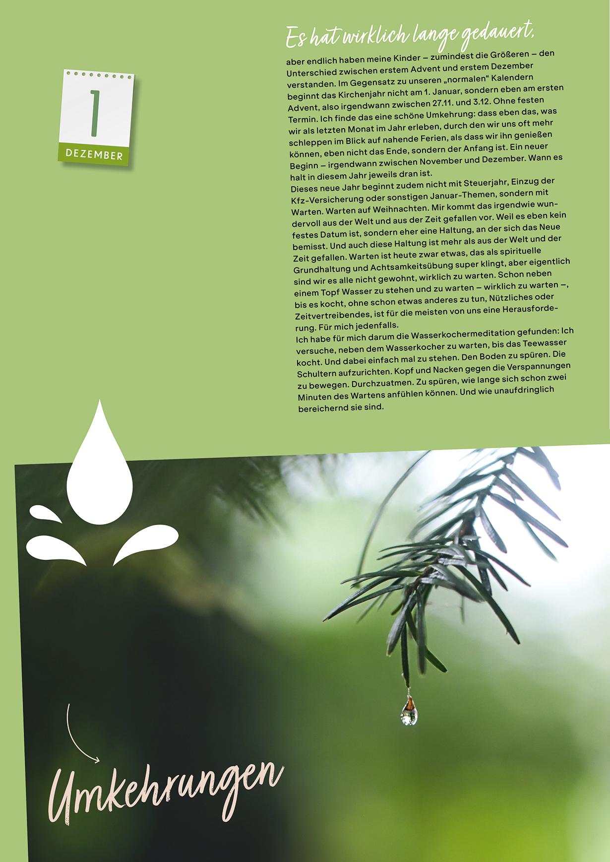 Beispielinhalt (Bild) Anders als erwartet