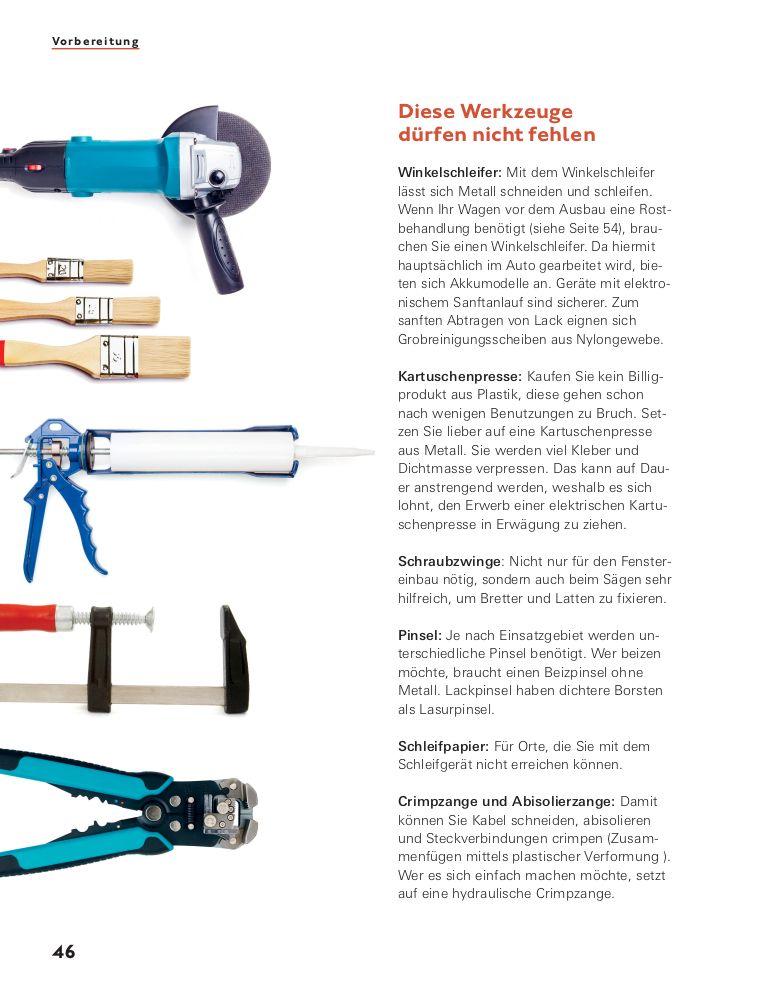 Beispielinhalt (Bild) Bau dir deinen Camper